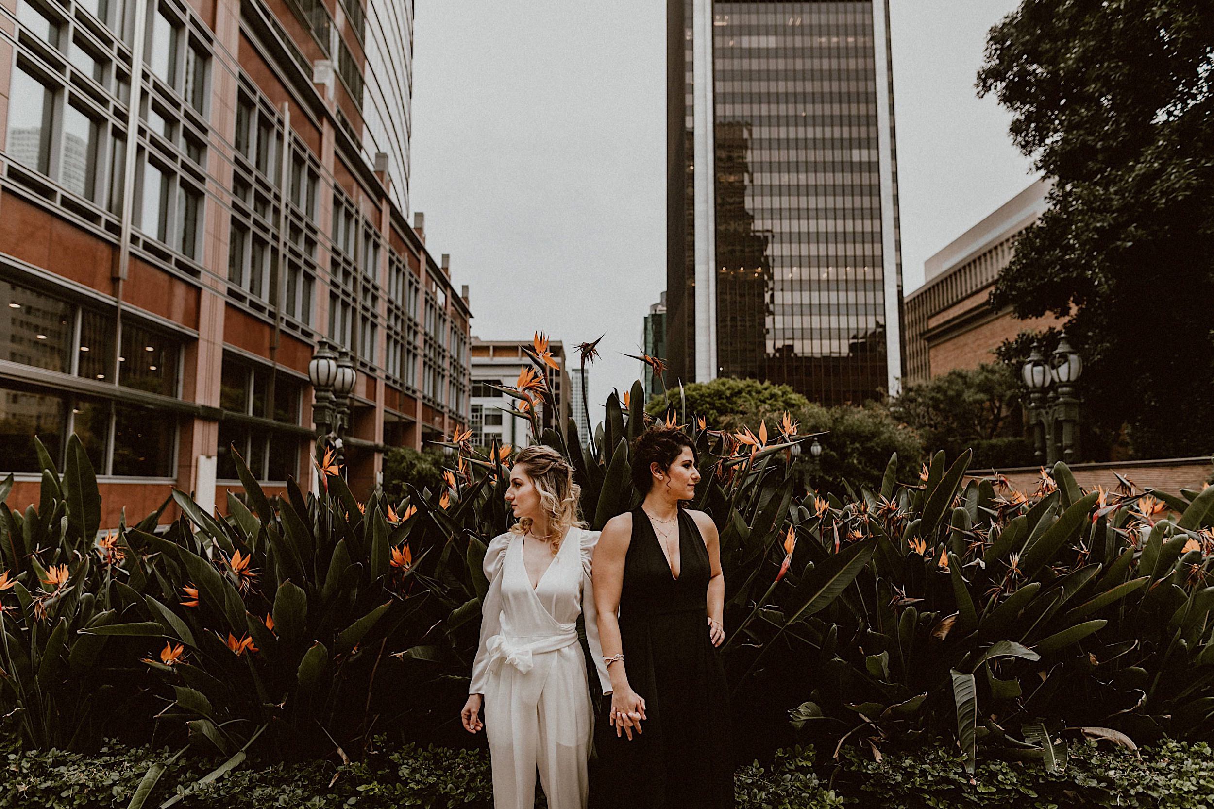 Los Angeles Elopement at Redbird LA