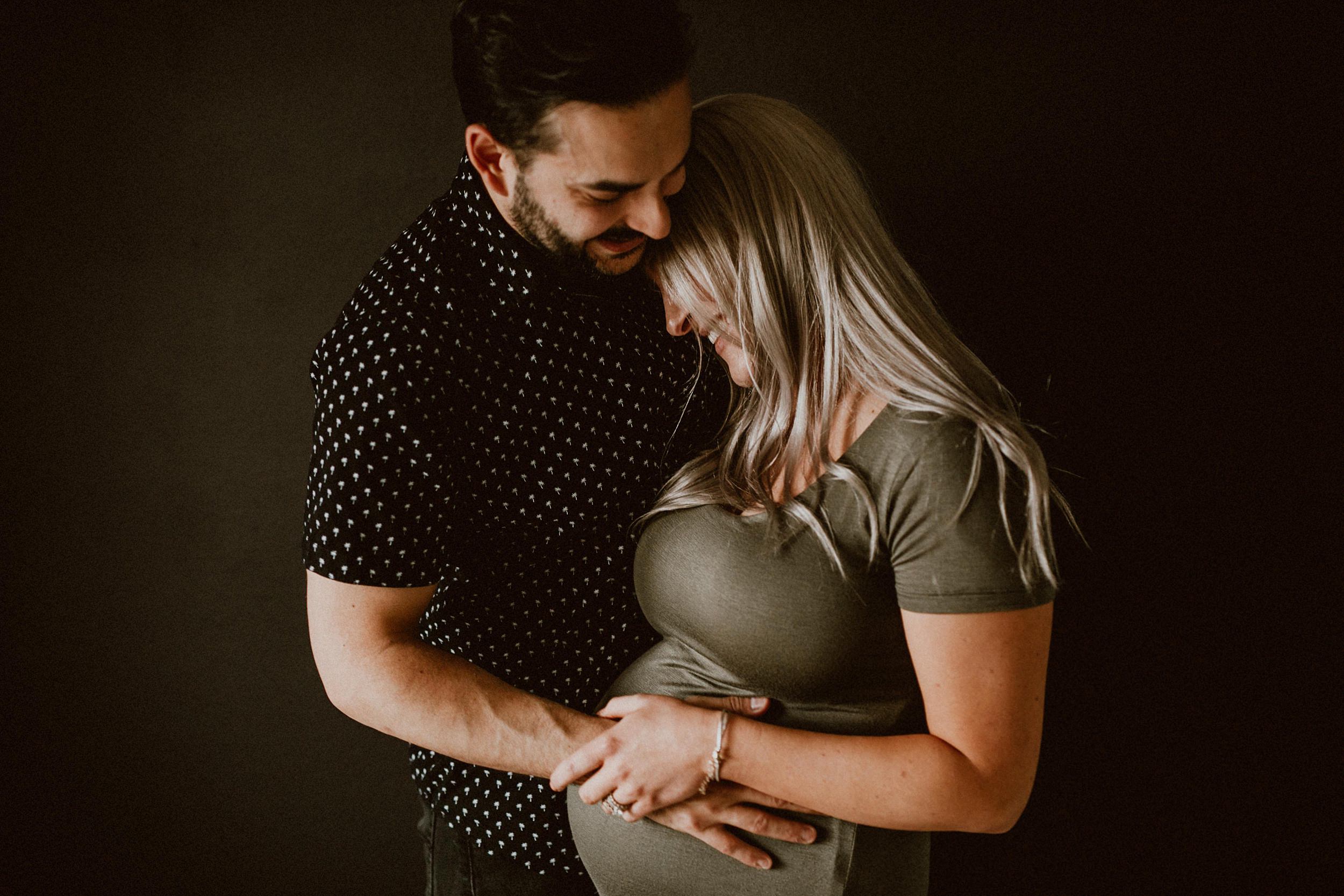 At Home Maternity Session in Los Angeles