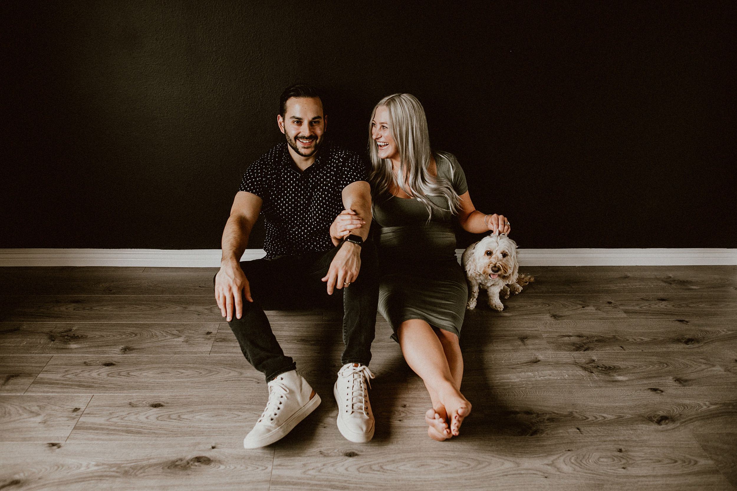 At Home Maternity Session in Los Angeles