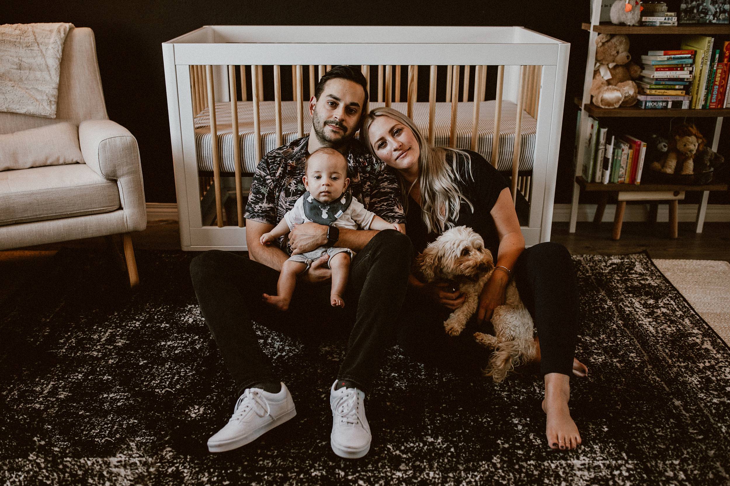 At Home Family Session in Los Angeles