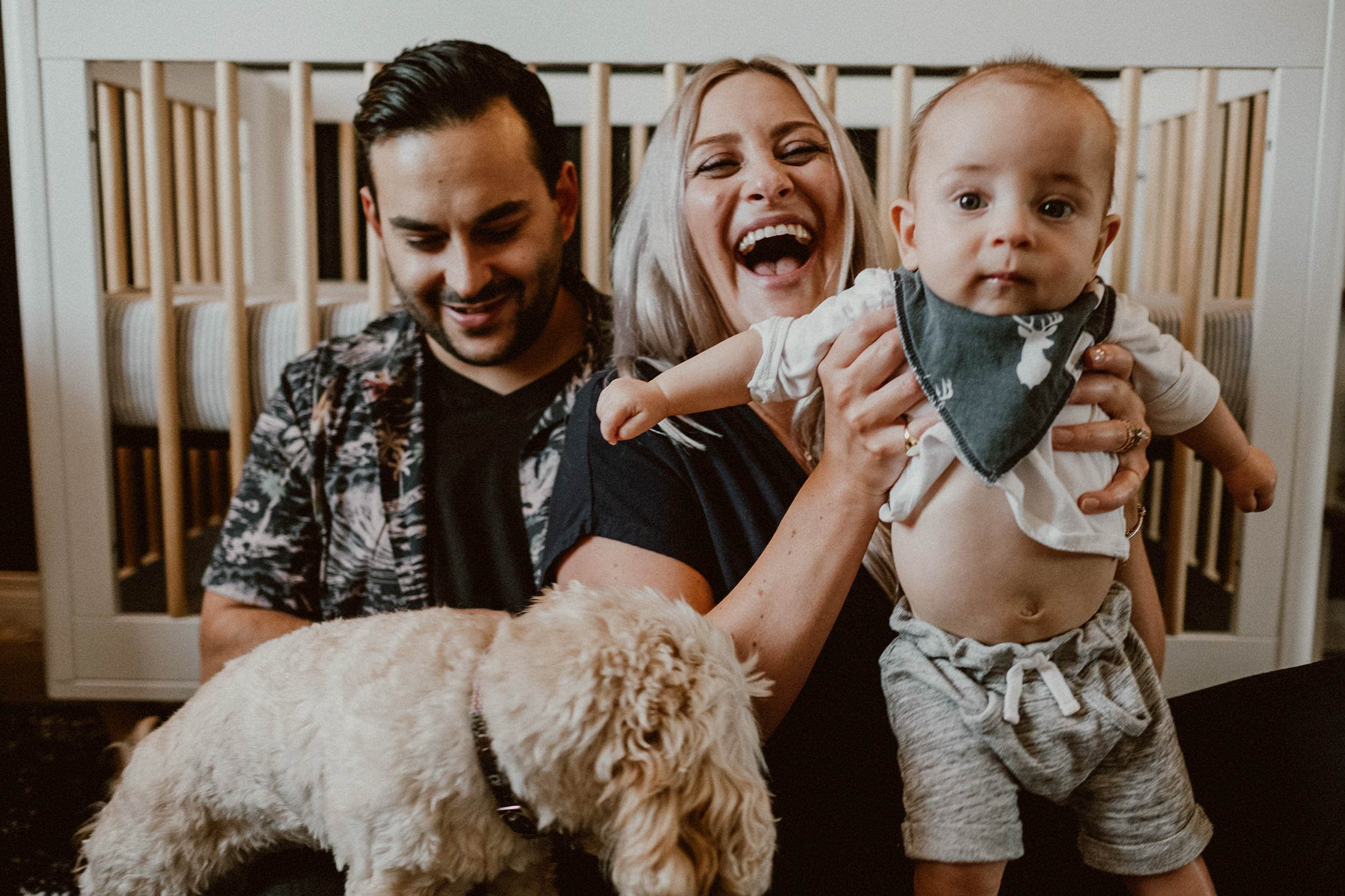 At Home Family Session in Los Angeles