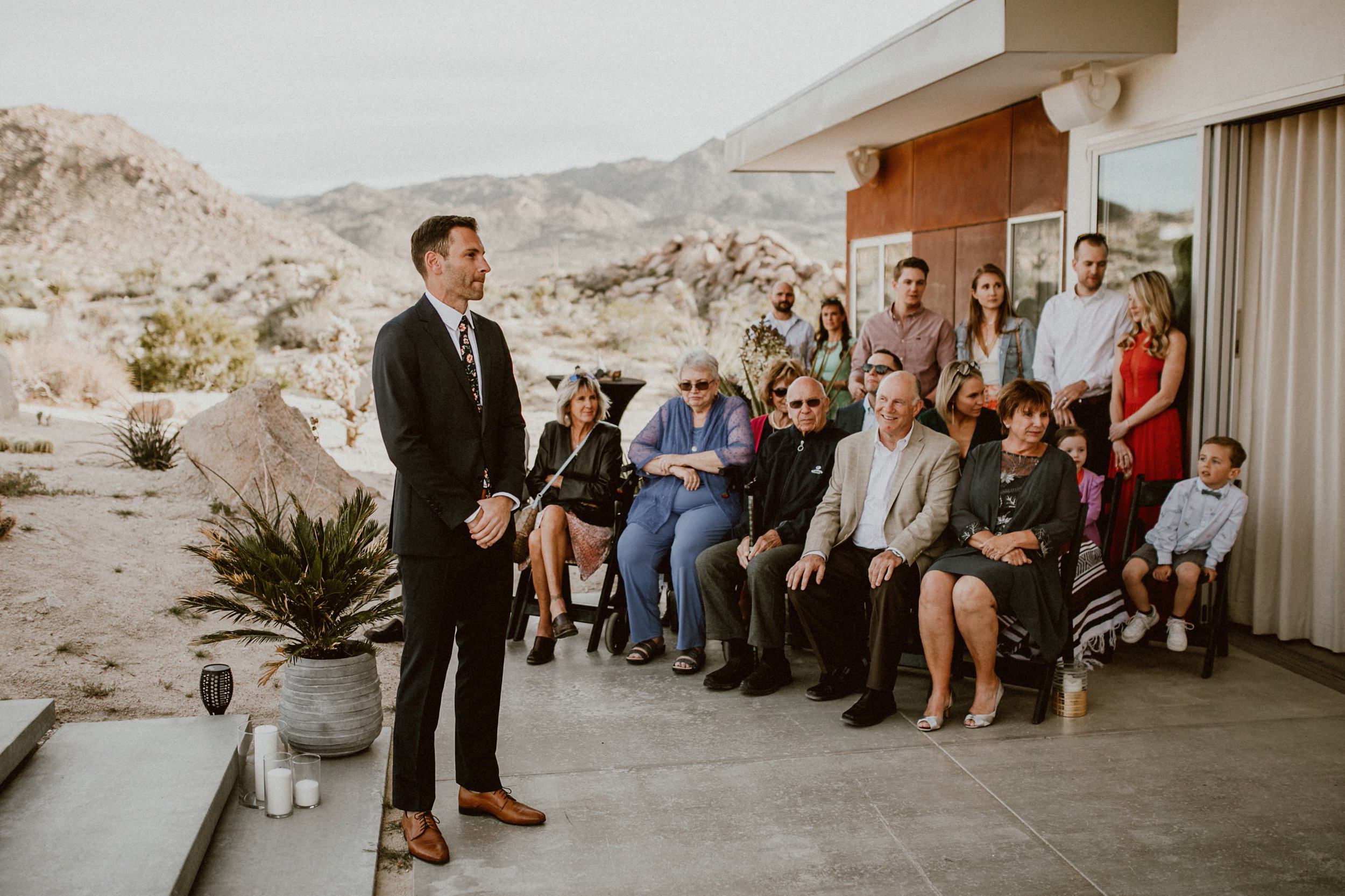 Joshua Tree Elopement at SkyHouse Joshua Tree Elopement at SkyHouse