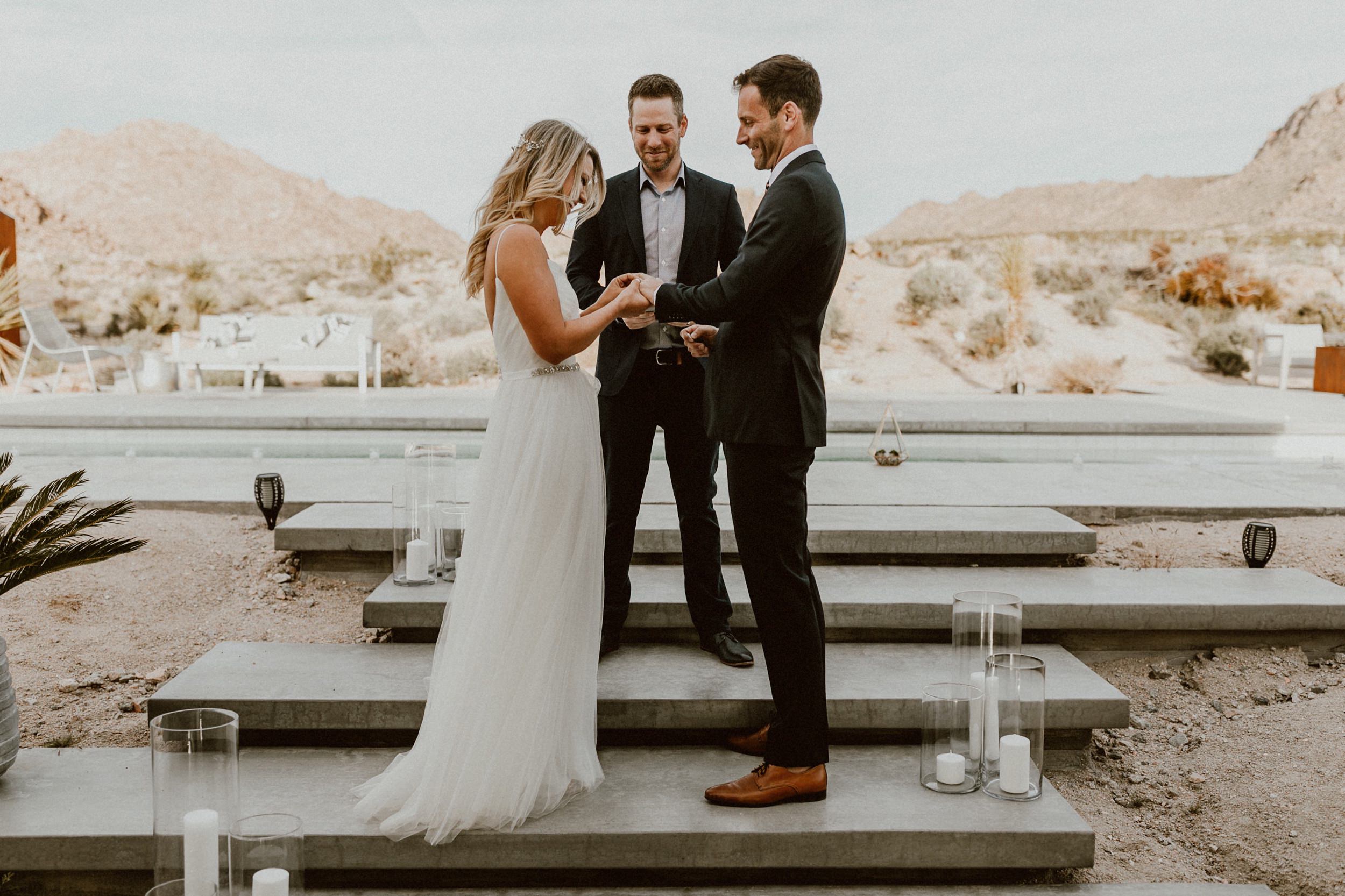 Joshua Tree Elopement at SkyHouse Joshua Tree Elopement at SkyHouse