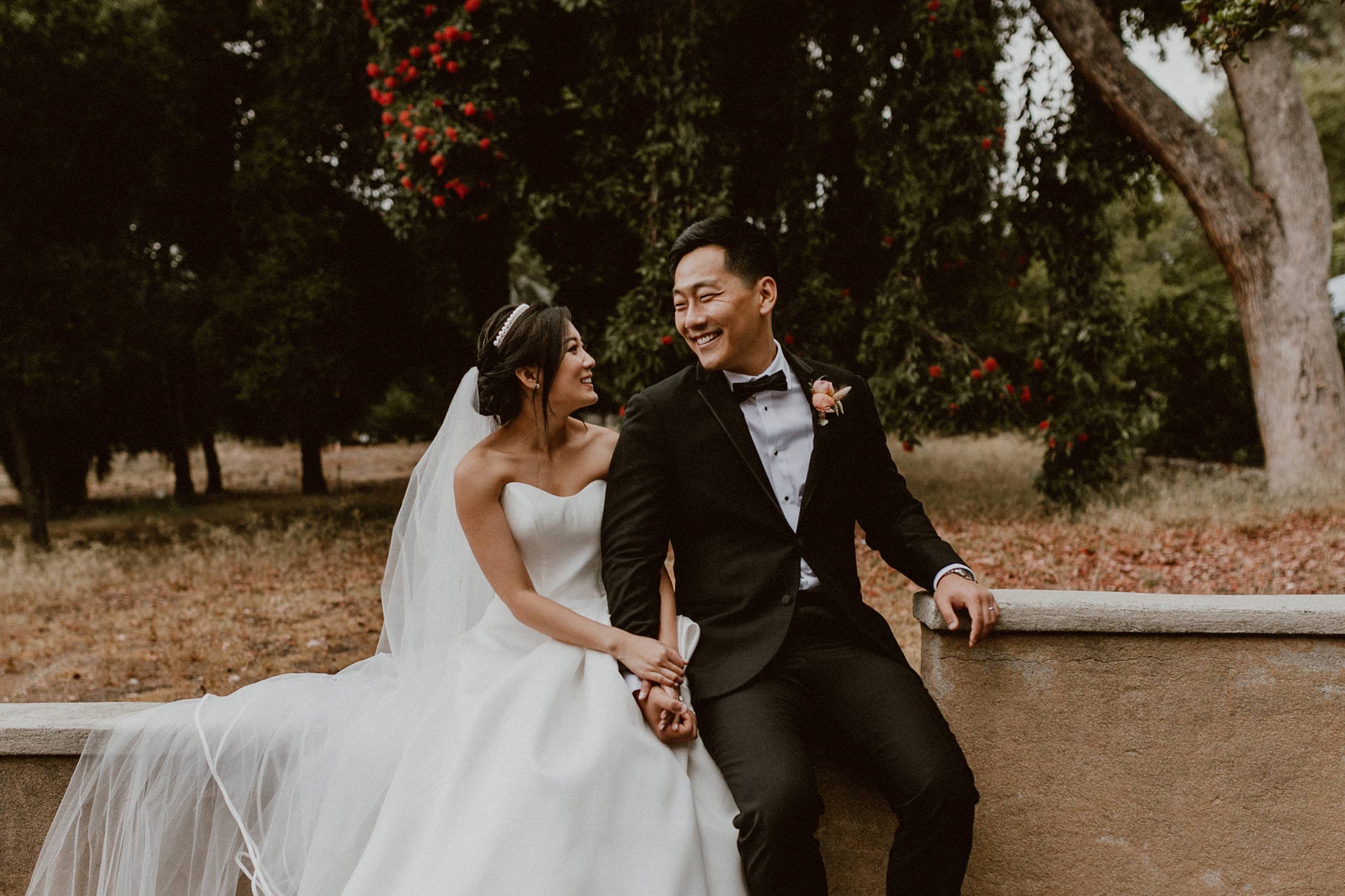 Rainy Garden Wedding at Villa del Sol d'Oro
