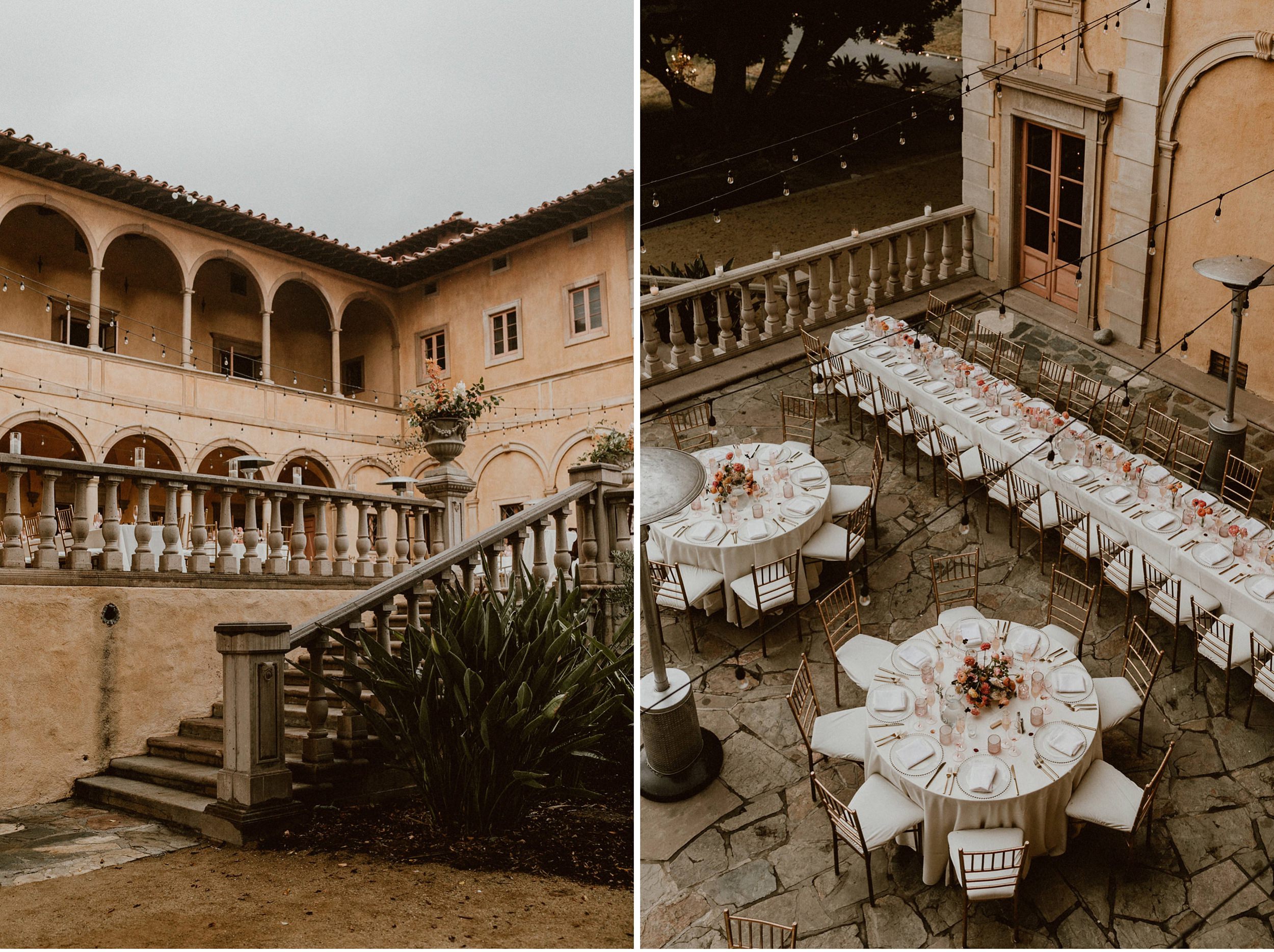 Rainy Garden Wedding at Villa del Sol d'Oro