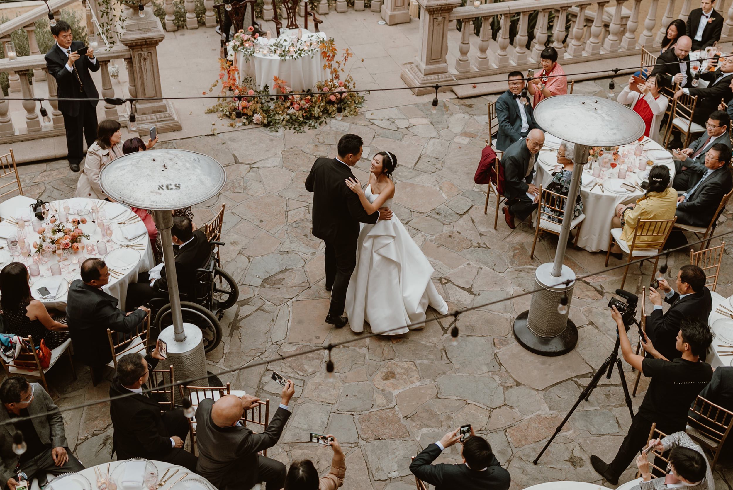 Rainy Garden Wedding at Villa del Sol d'Oro
