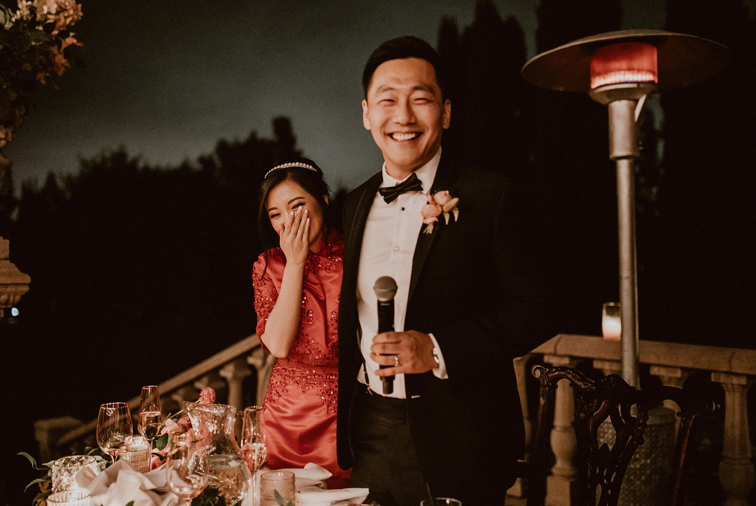 Rainy Garden Wedding at Villa del Sol d'Oro