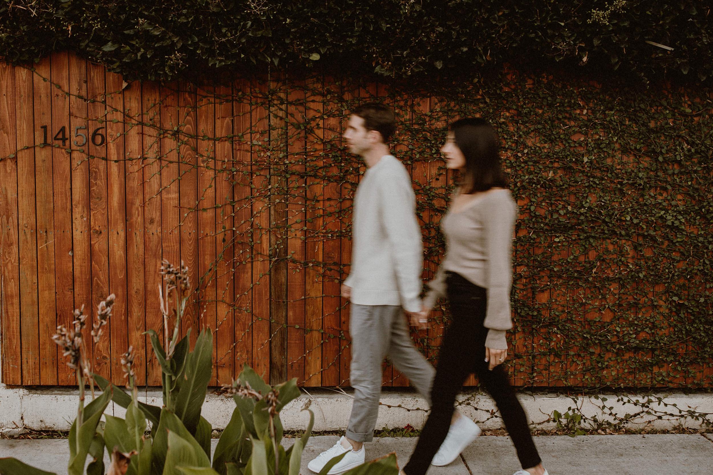 Neighborhood Stroll Engagement Session Neighborhood Stroll Engagement Session