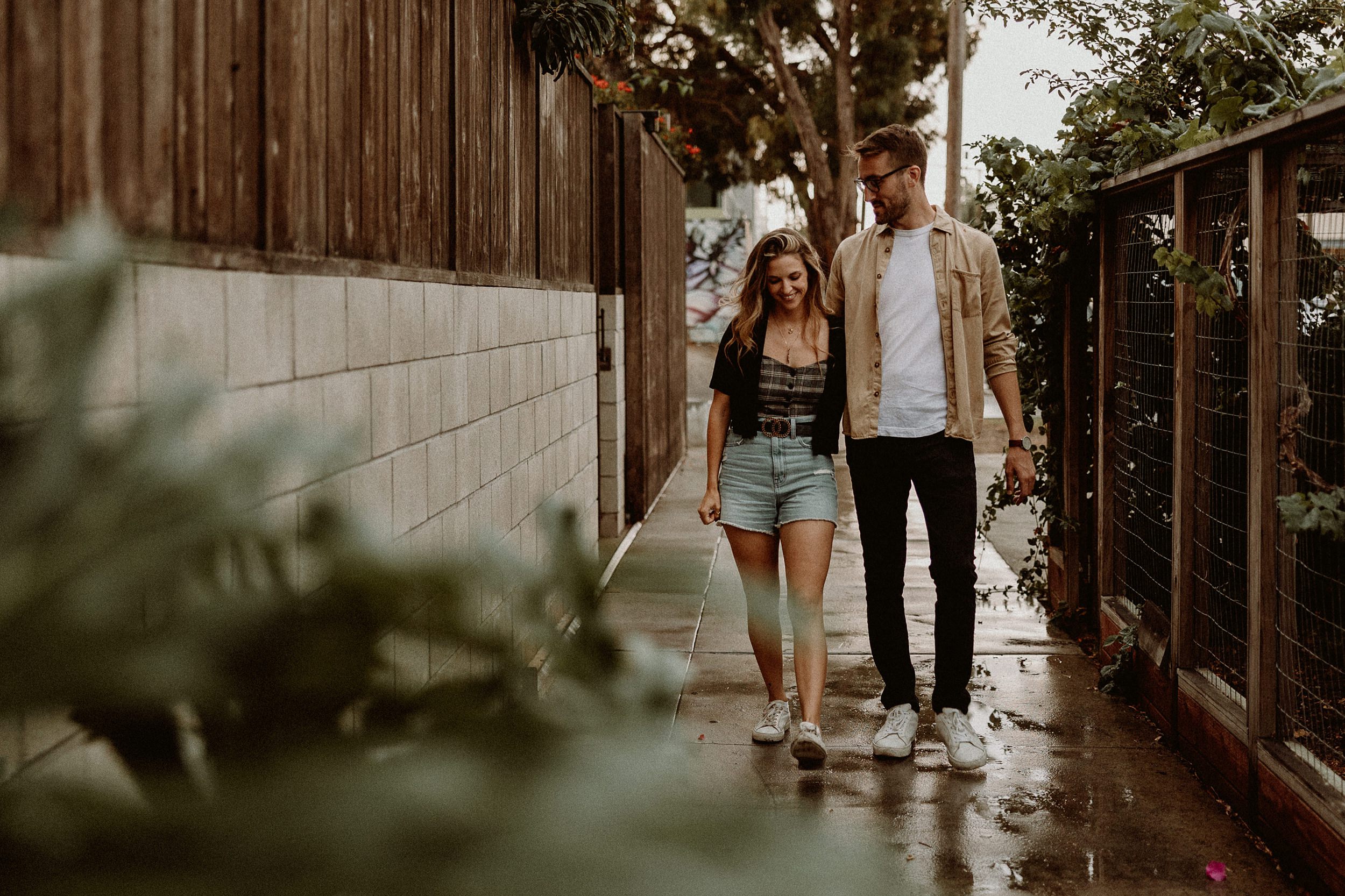 Venice Abbot Kinney Engagement Photos Venice Abbot Kinney Engagement Photos