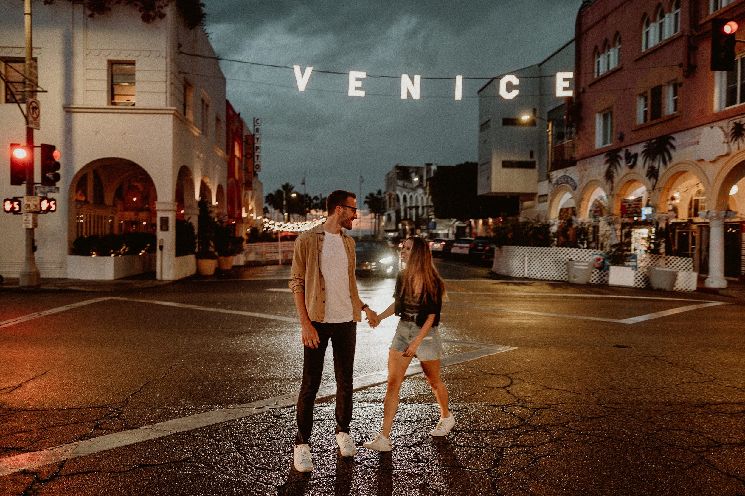 Venice Abbot Kinney Engagement Photos Venice Abbot Kinney Engagement Photos