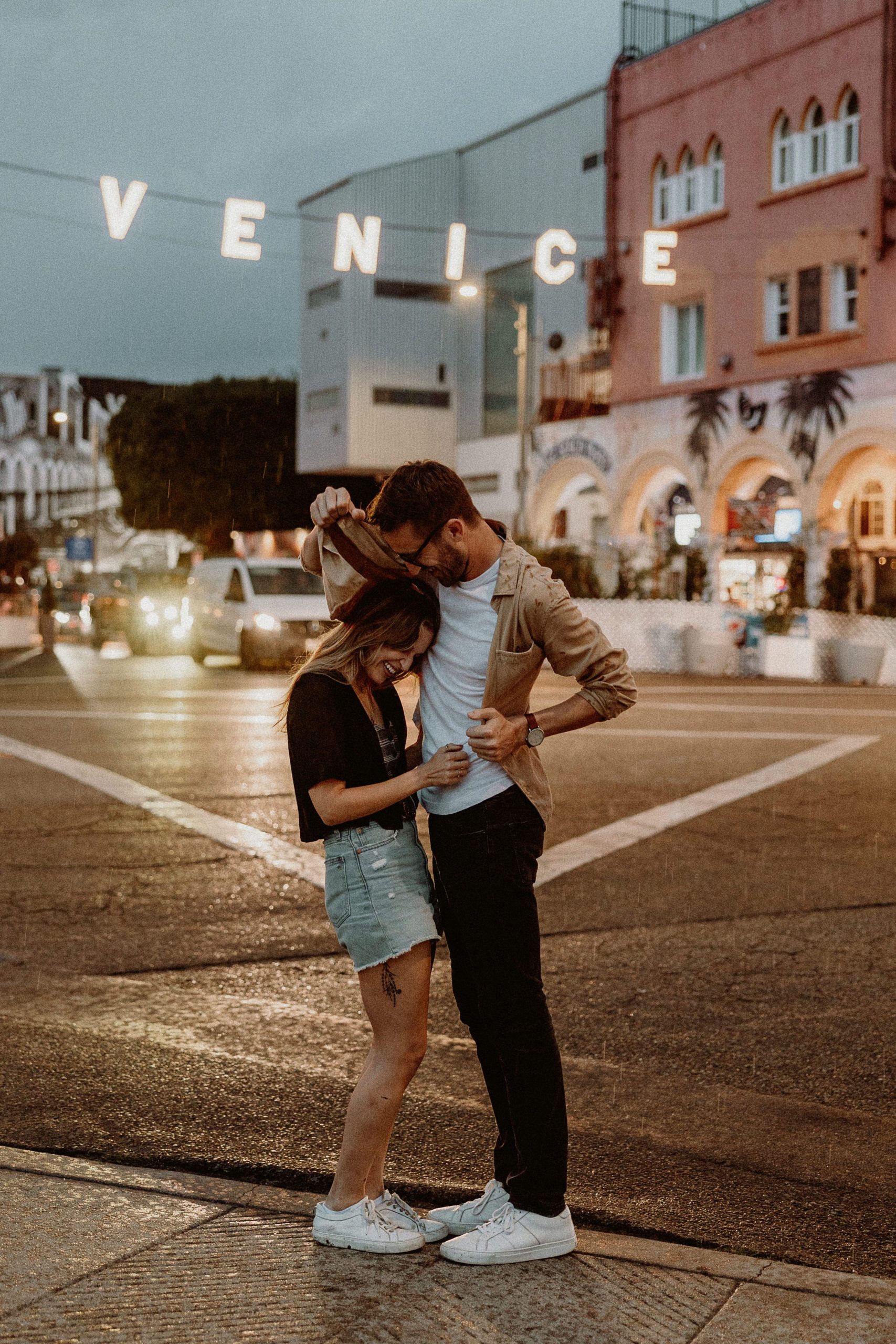 Venice Abbot Kinney Engagement Photos Venice Abbot Kinney Engagement Photos