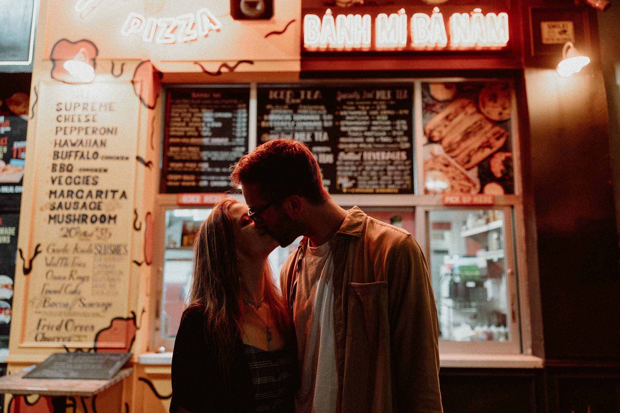 Neon Signs Engagement Photos Los Angeles Neon Signs Engagement Photos Los Angeles