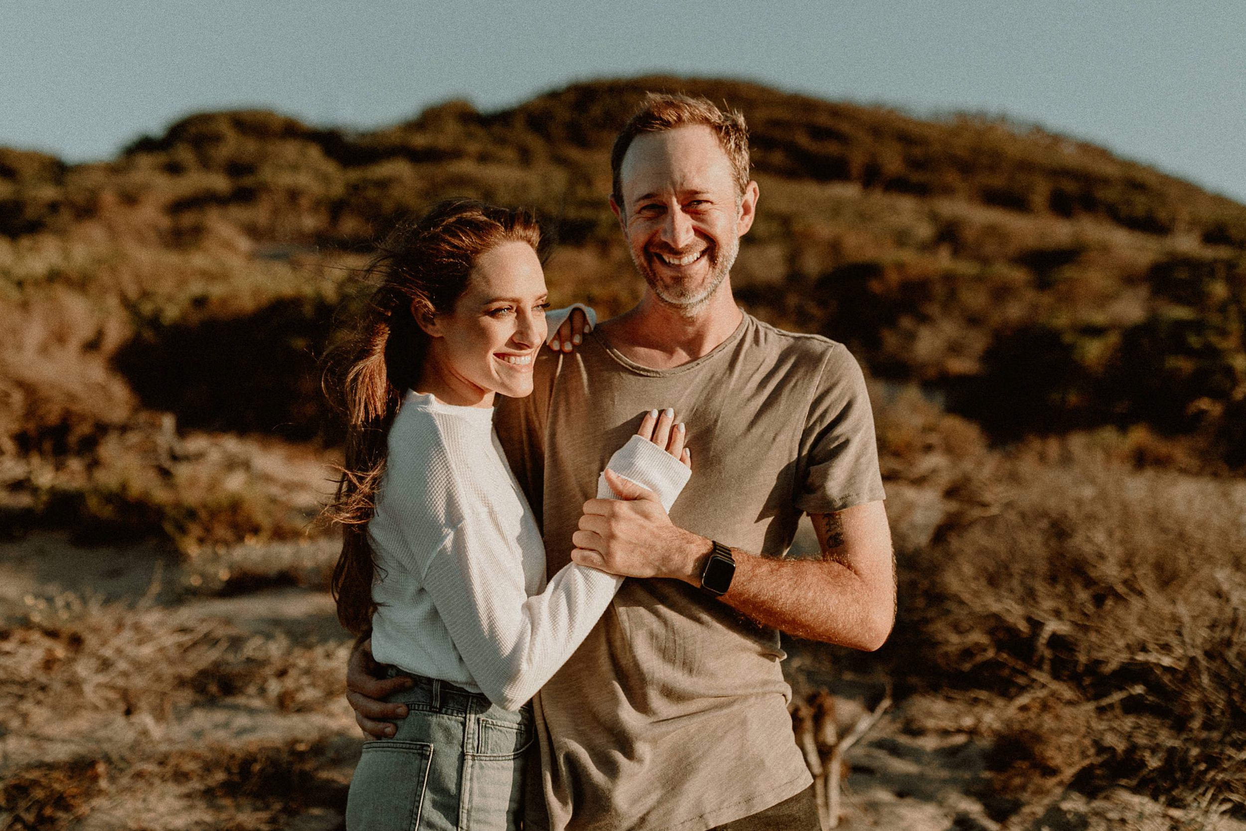 Point Dume Engagement Photos 