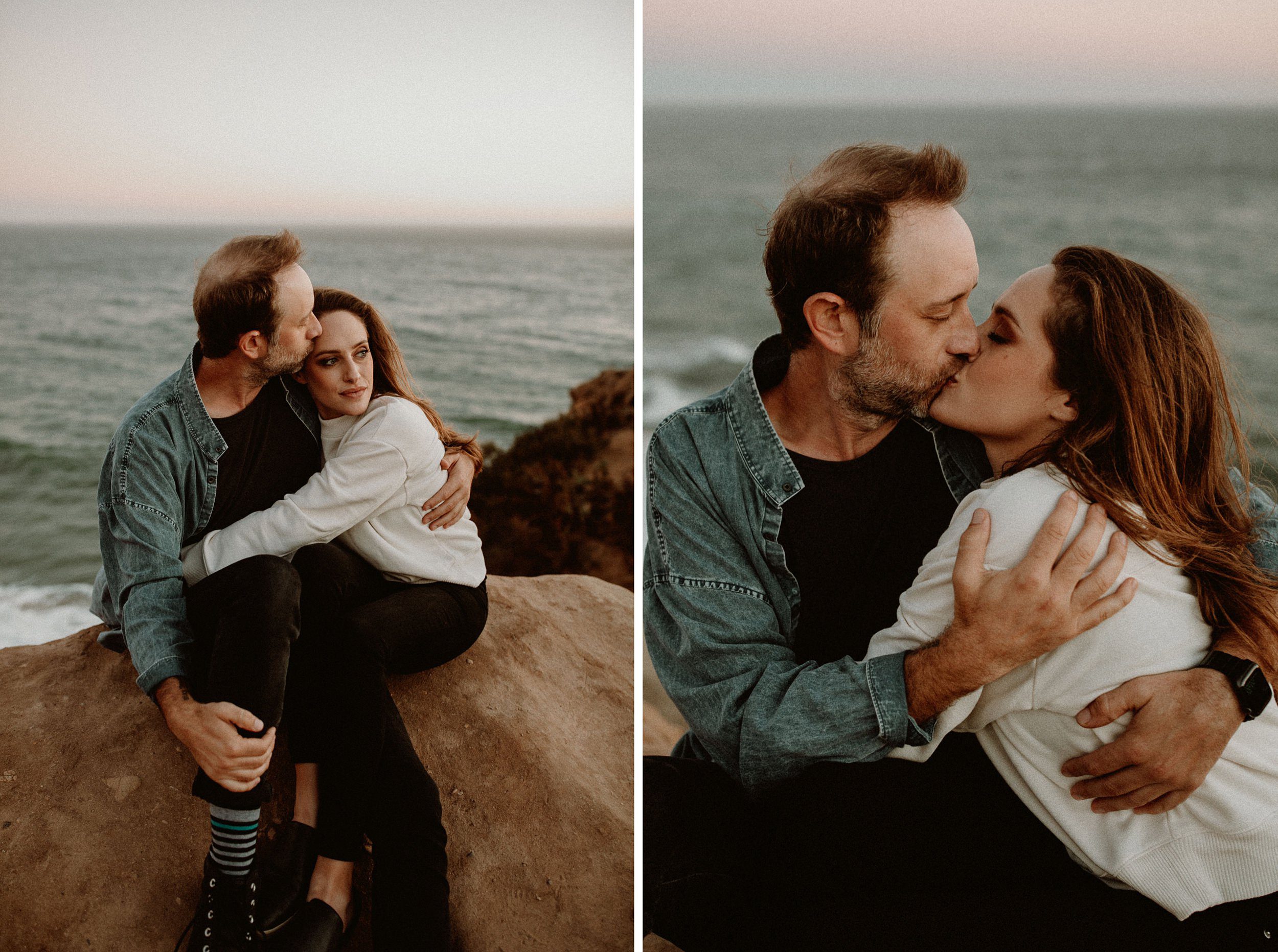 Point Dume Engagement Photos 