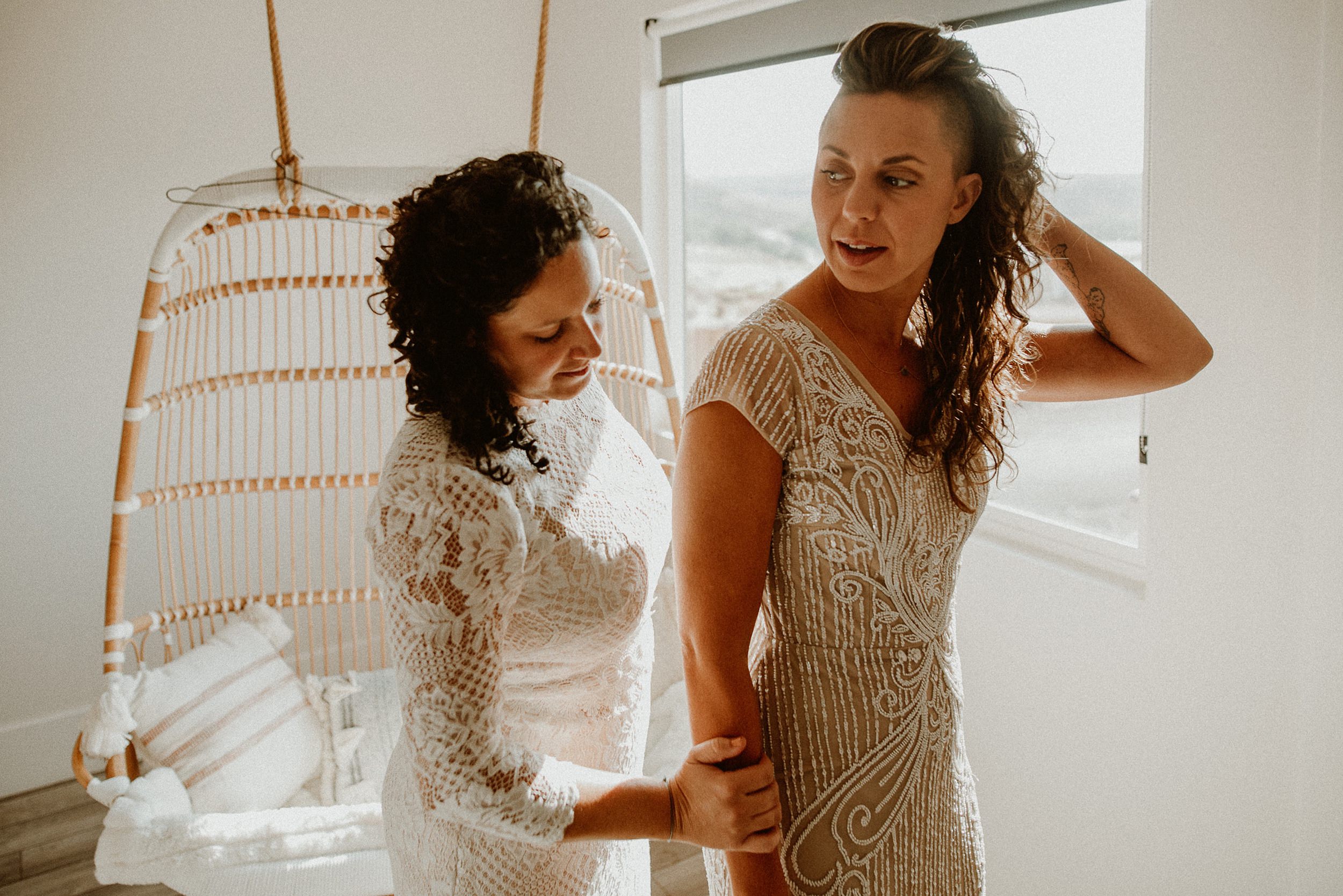 anthropologie dress brides same sex wedding