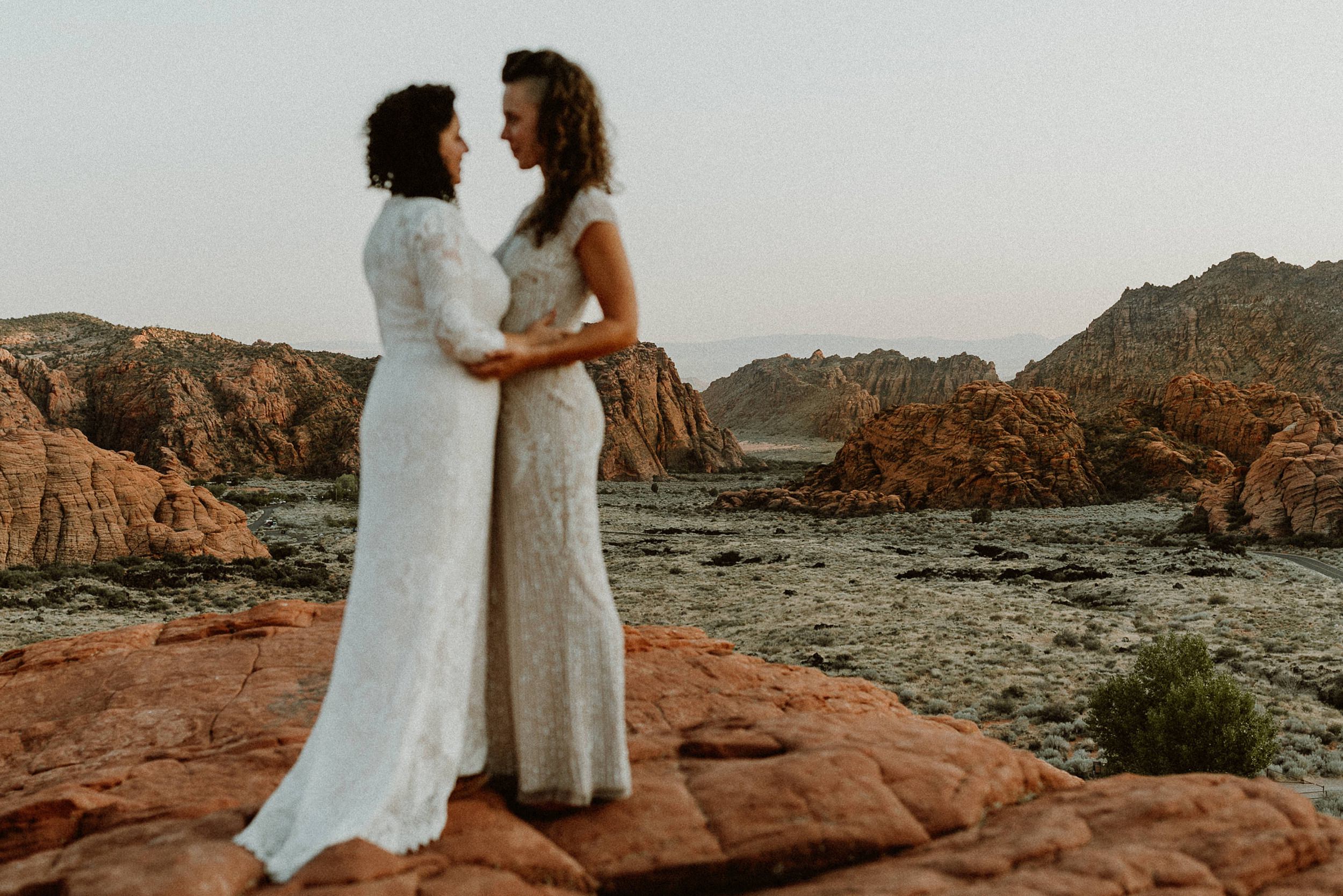 Snow Canyon Elopement in St. George Utah