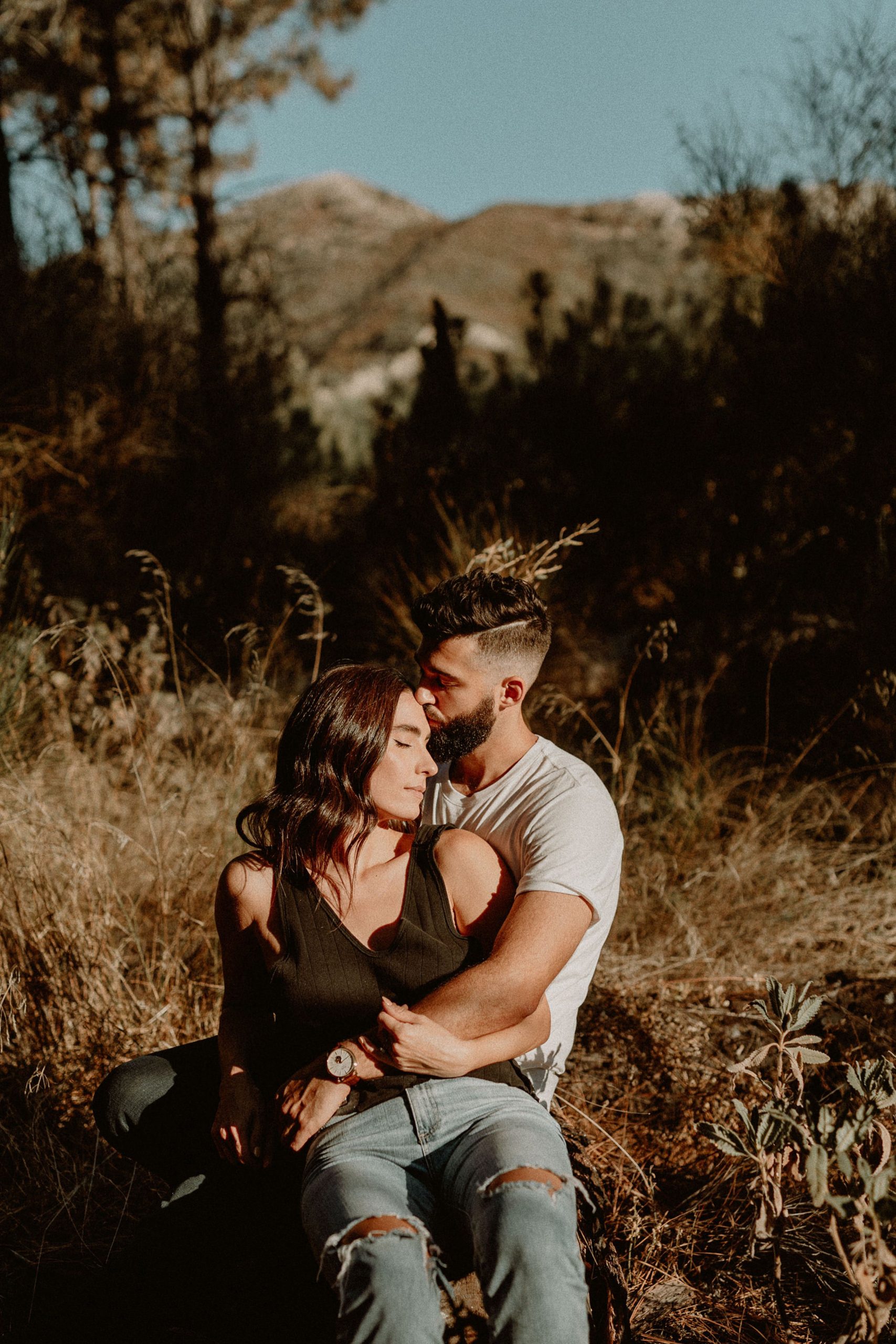 Pine Forest Engagement Session in Los Angeles