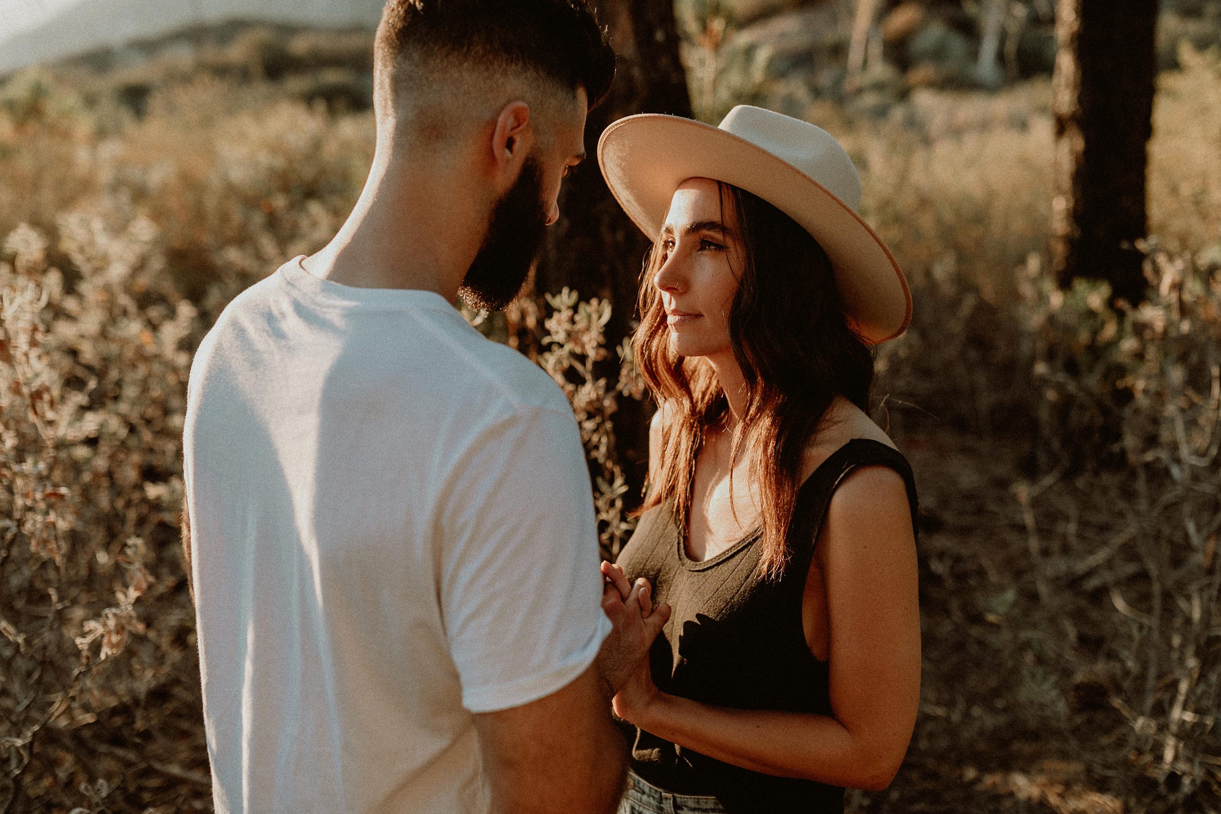 Pine Forest Engagement Session in Los Angeles