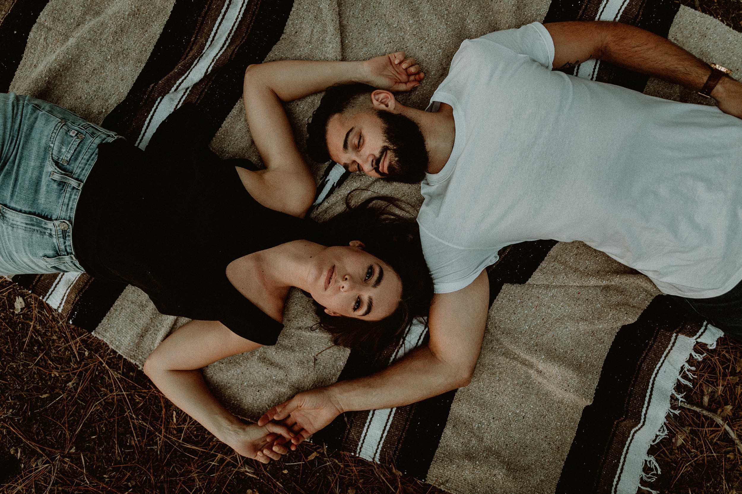 Pine Forest Engagement Session in Los Angeles