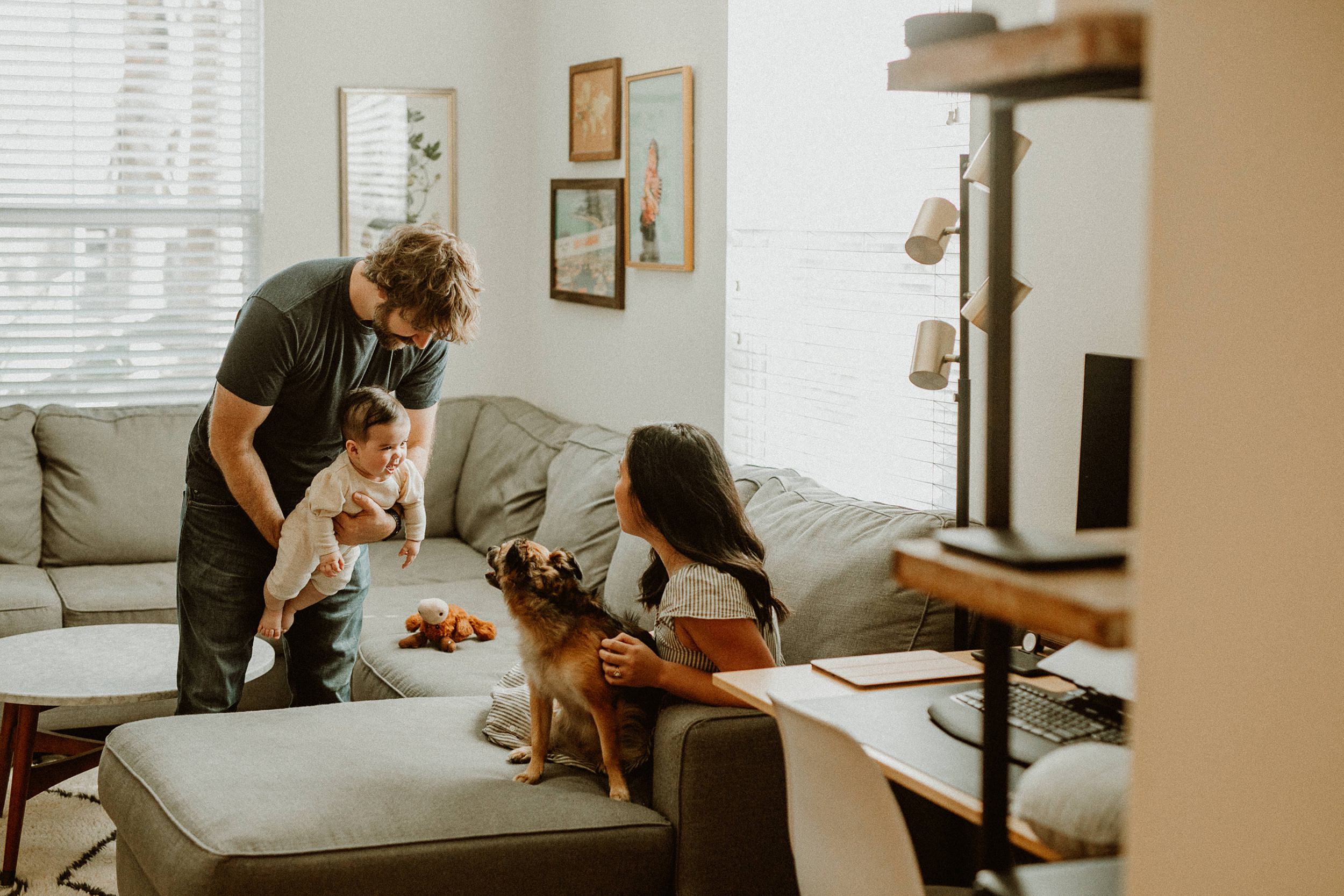 At-Home Family Session Los Angeles