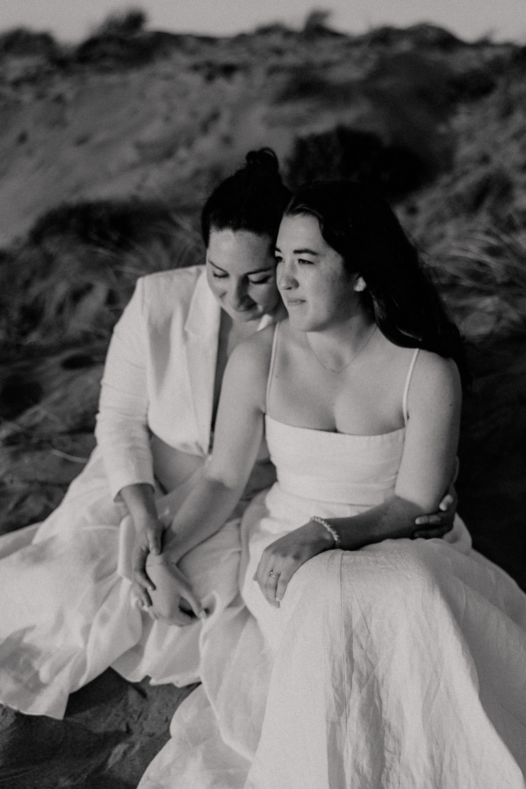 San Fran Same Sex Wedding Day Photos at Beach San Fran Same Sex Wedding Day Photos at Beach