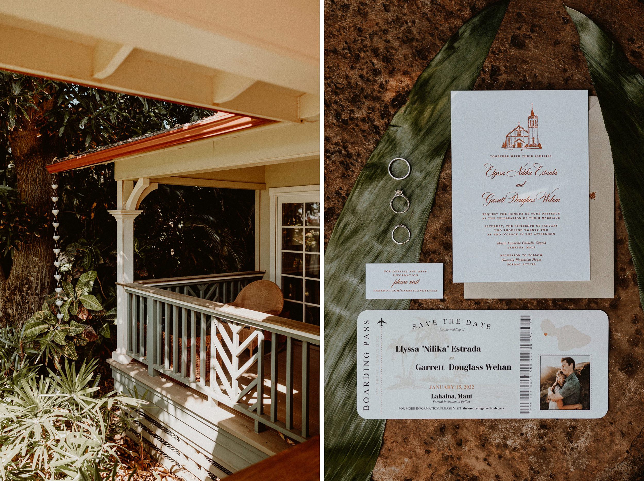 Wedding Photos at the Olowalu Plantation House, Maui