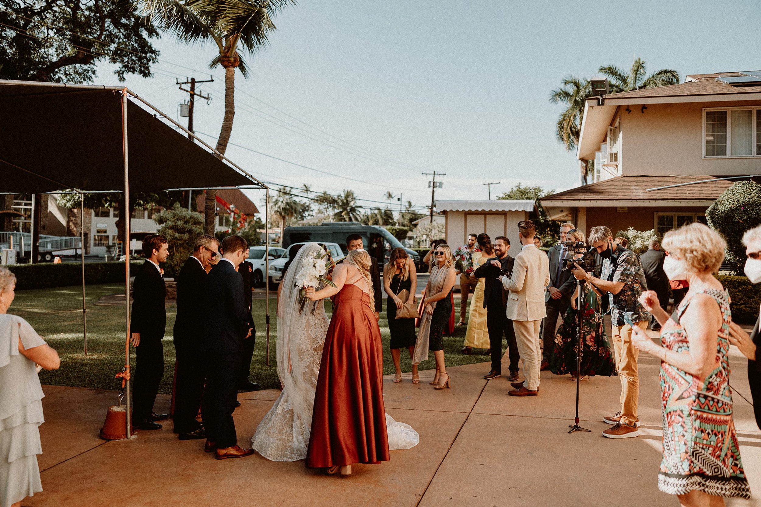 Wedding Photos at the Olowalu Plantation House, Maui