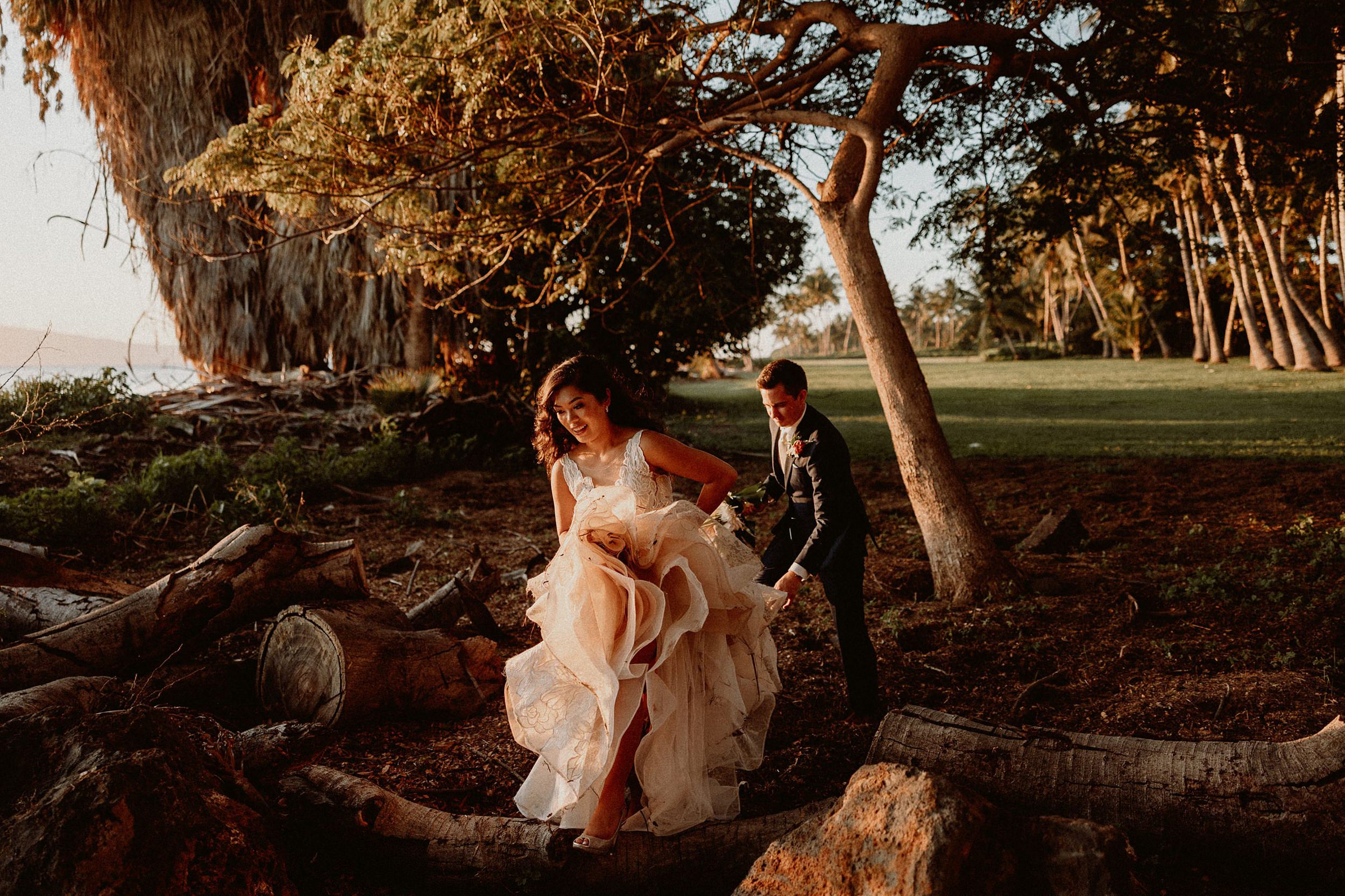 Wedding Photos at the Olowalu Plantation House, Maui