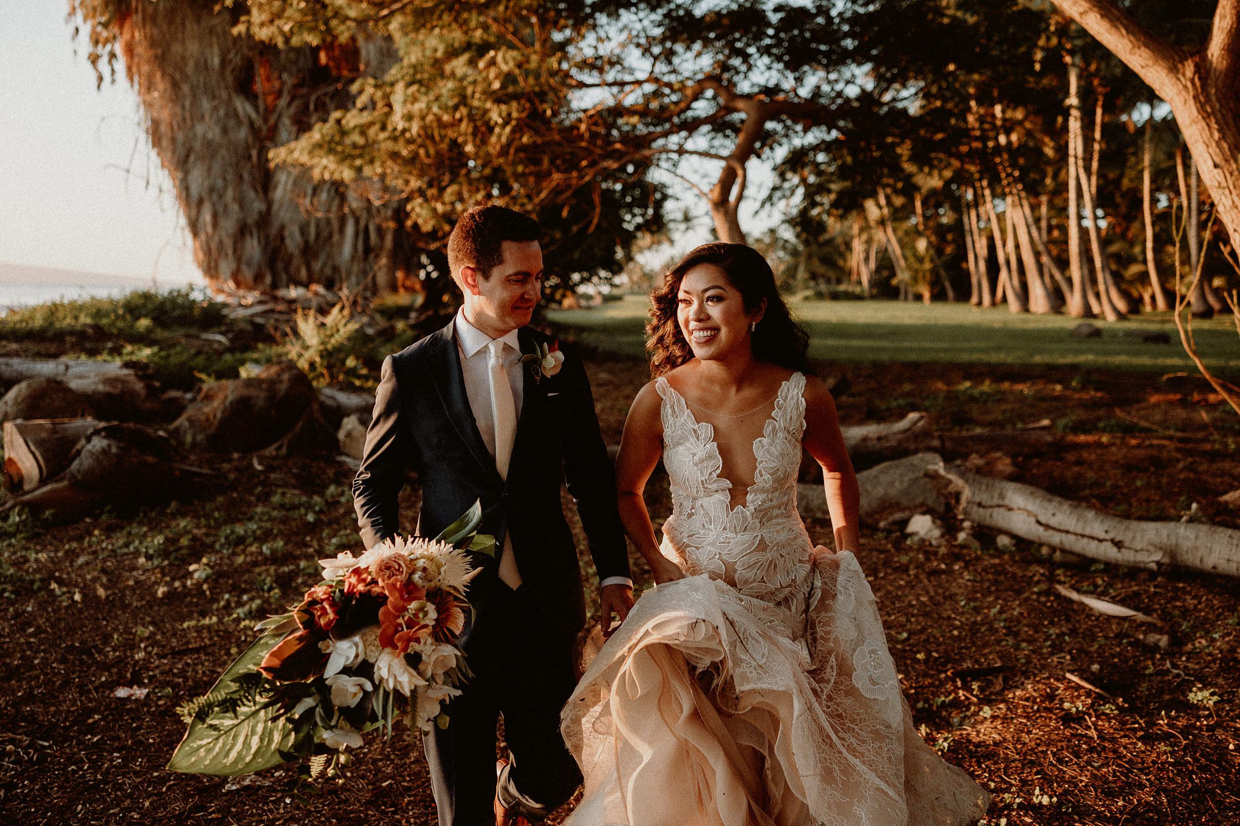 Wedding Photos at the Olowalu Plantation House, Maui