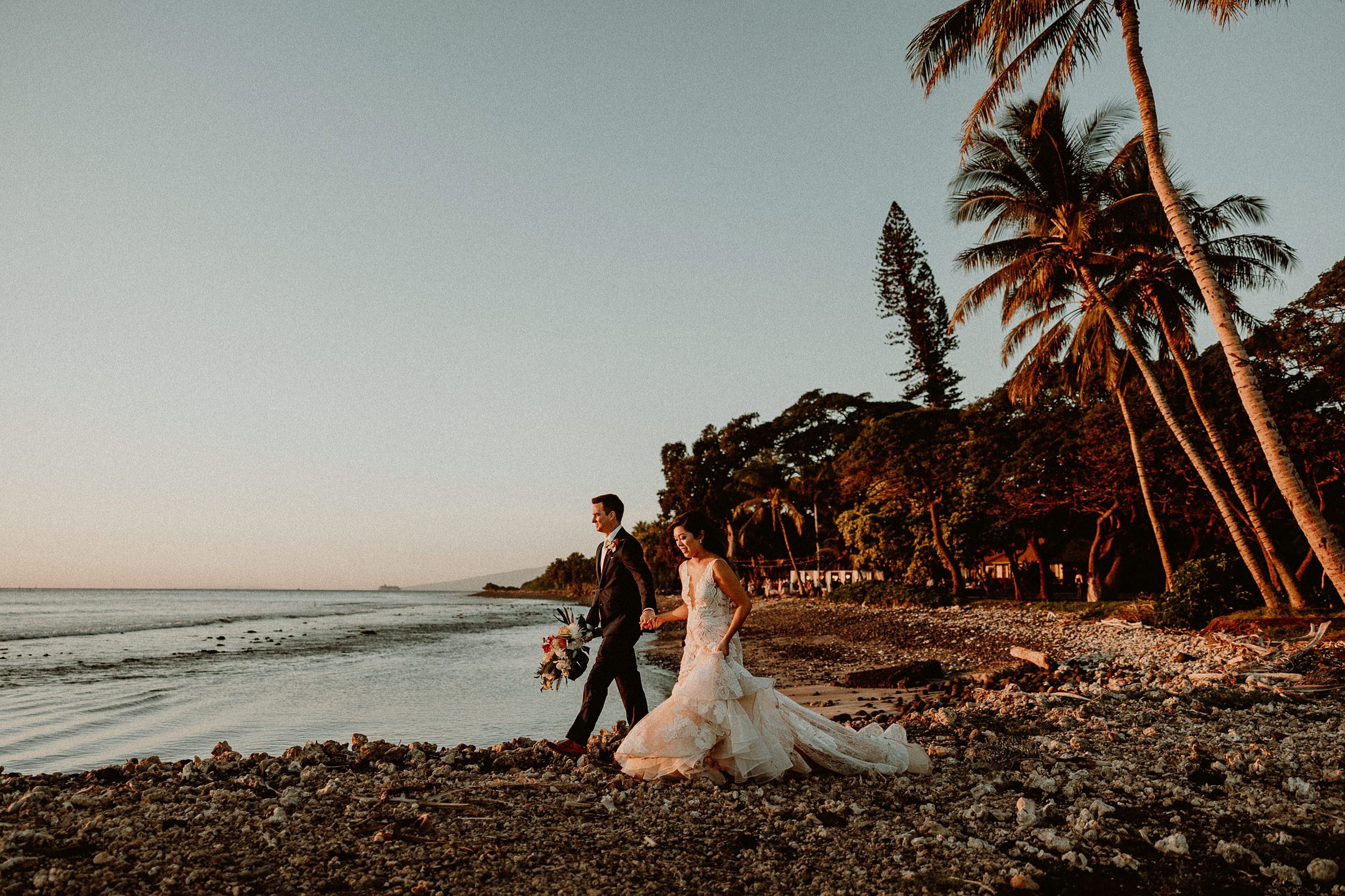 Wedding Photos at the Olowalu Plantation House, Maui