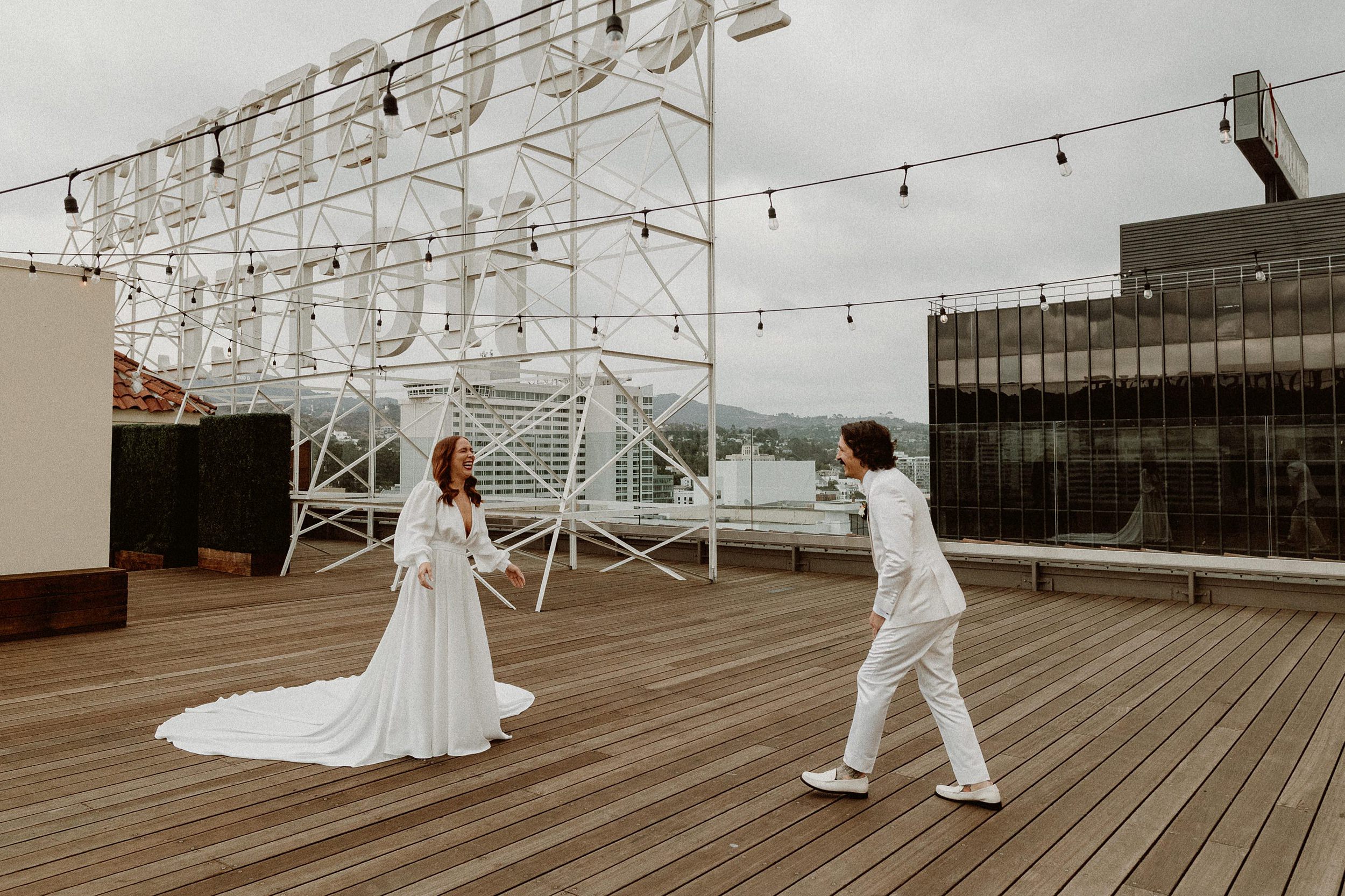 Hollywood Wedding at the Roosevelt Hotel