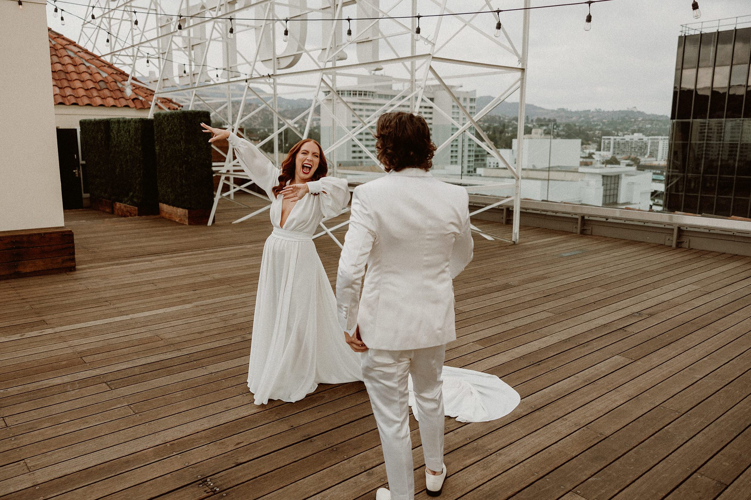 Hollywood Wedding at the Roosevelt Hotel