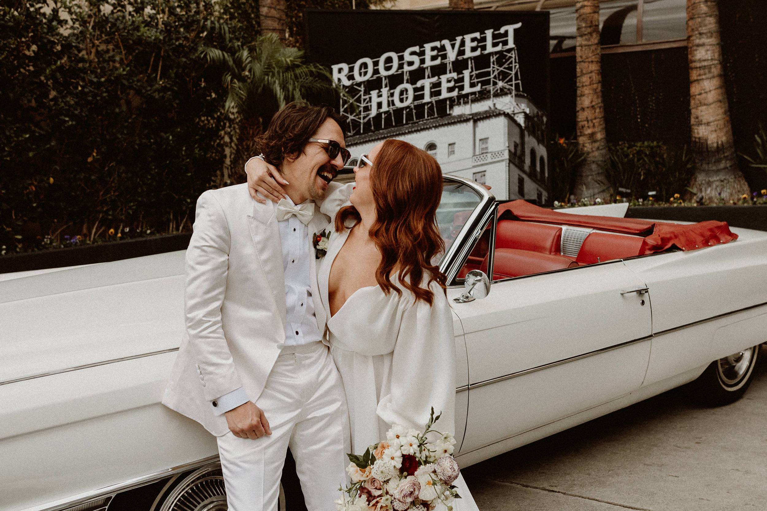 Hollywood Wedding at the Roosevelt Hotel