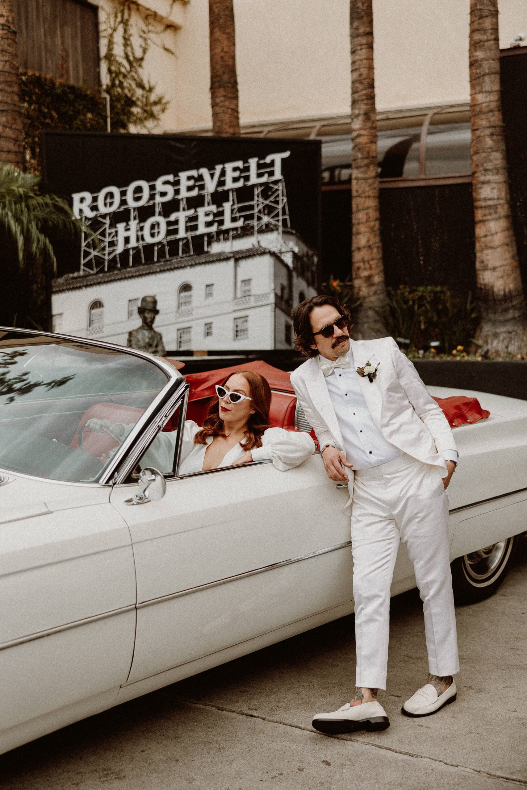 Hollywood Wedding at the Roosevelt Hotel