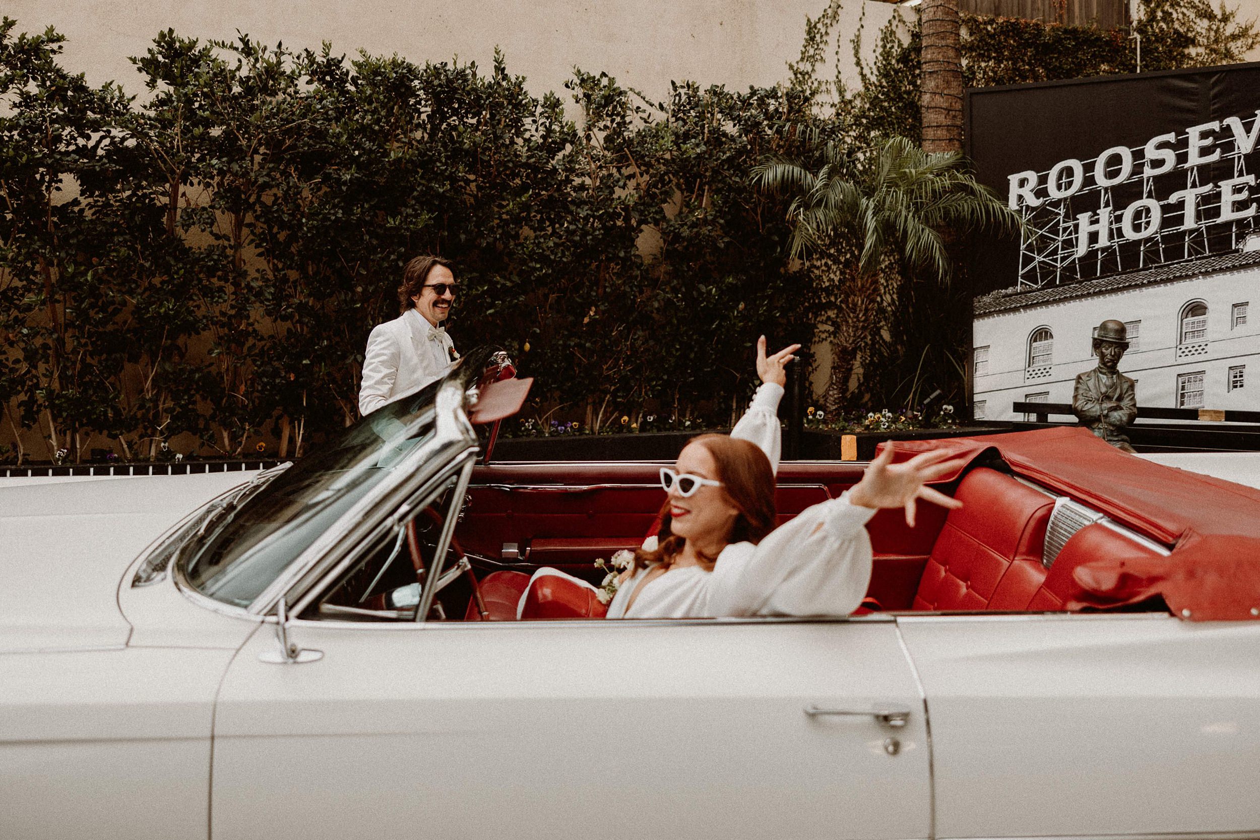 Hollywood Wedding at the Roosevelt Hotel