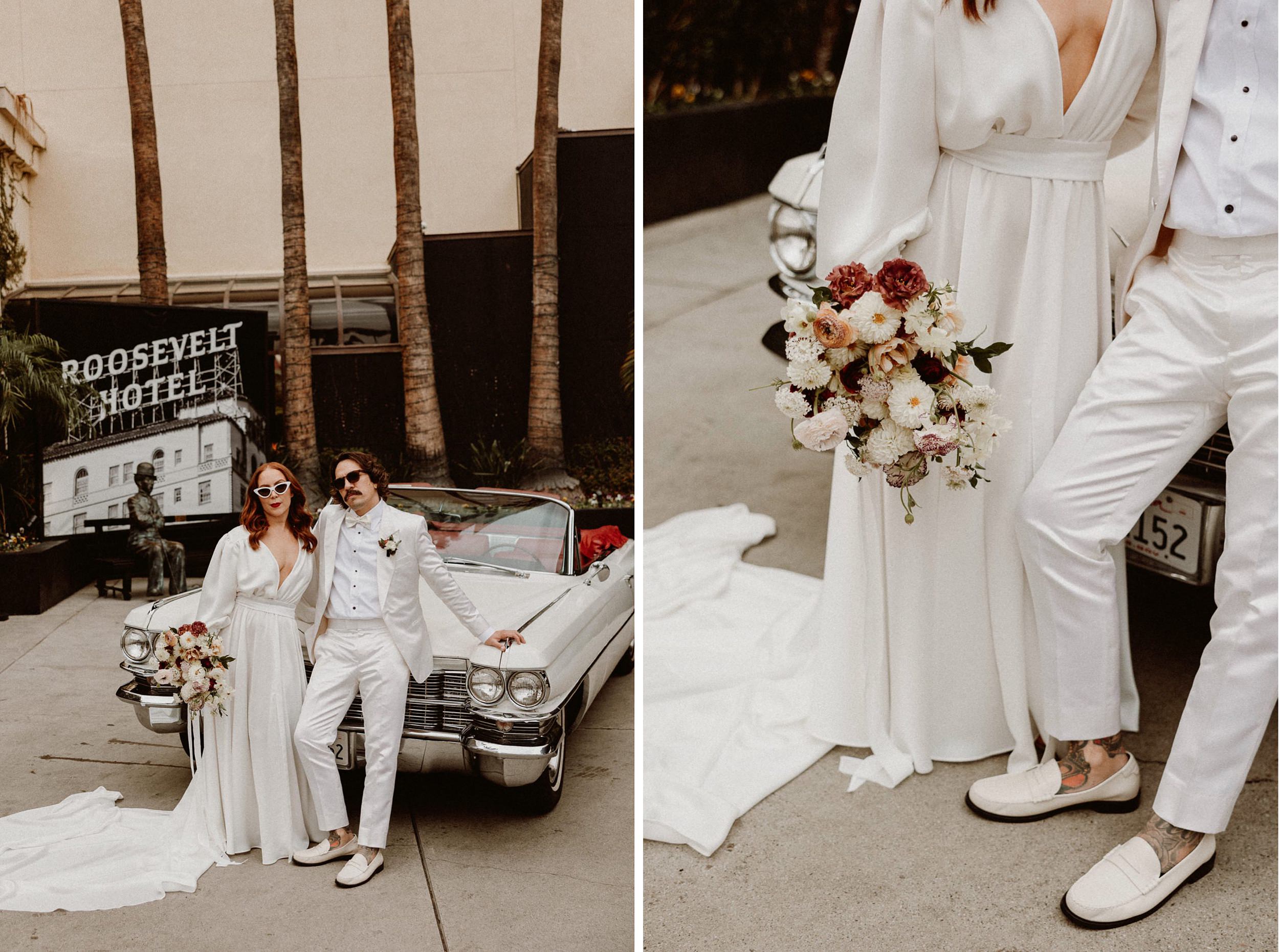 Hollywood Wedding at the Roosevelt Hotel