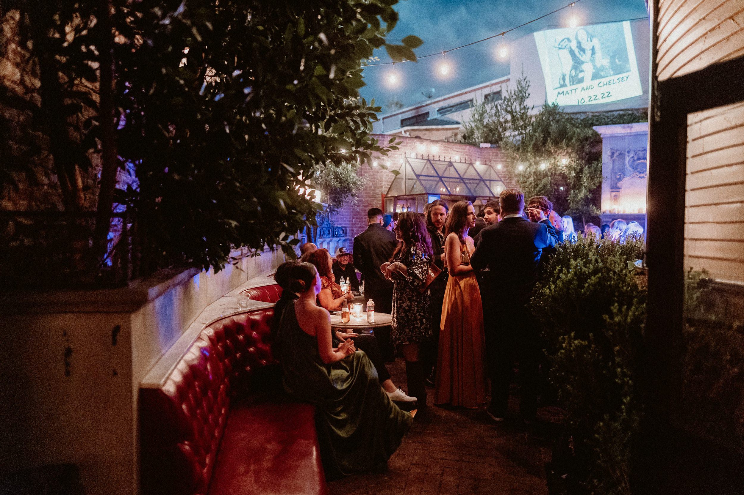 Wedding After Party at Speakeasy in Hollywood