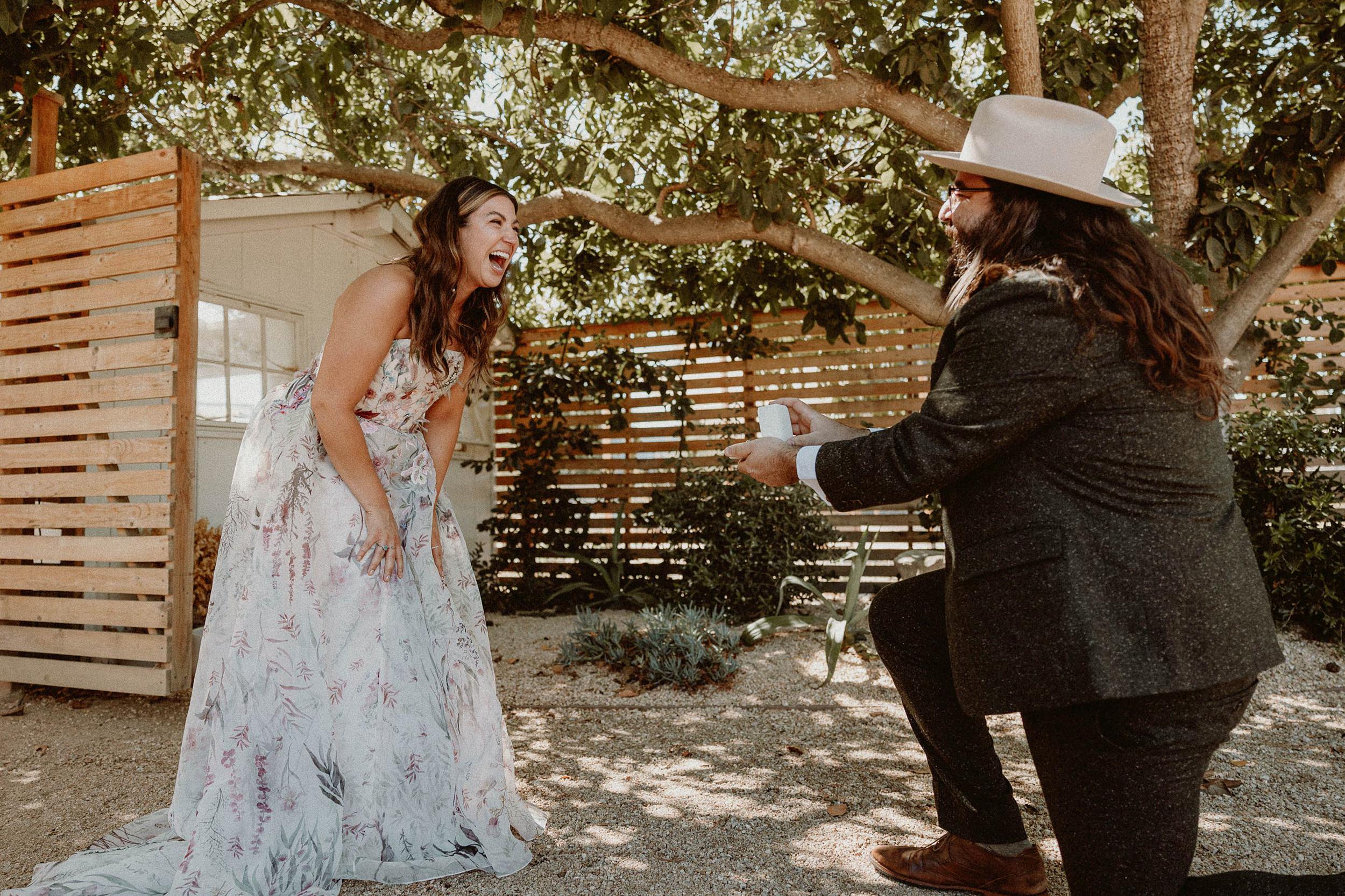 wedding day proposal