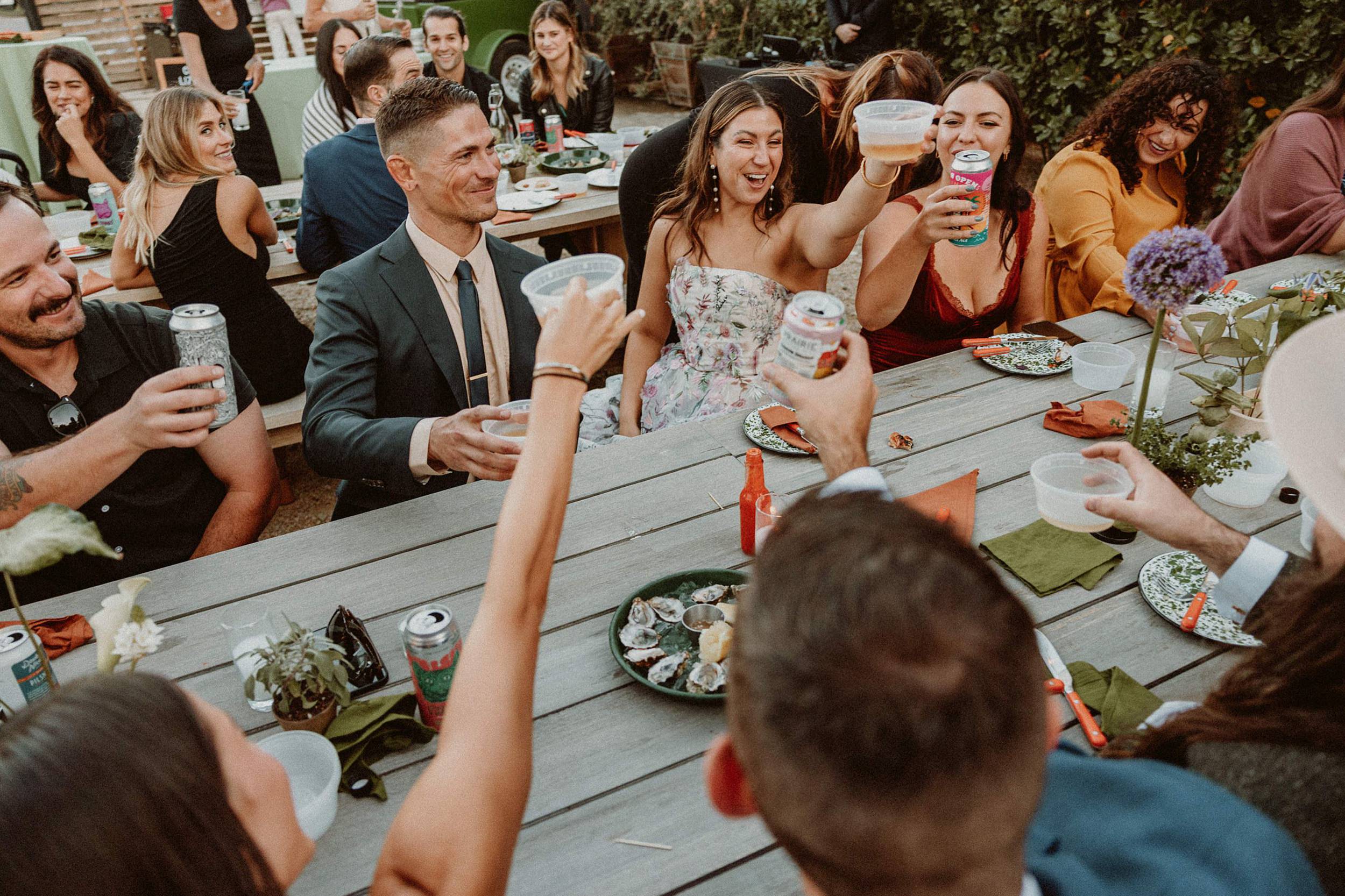 pinyon ojai wedding food