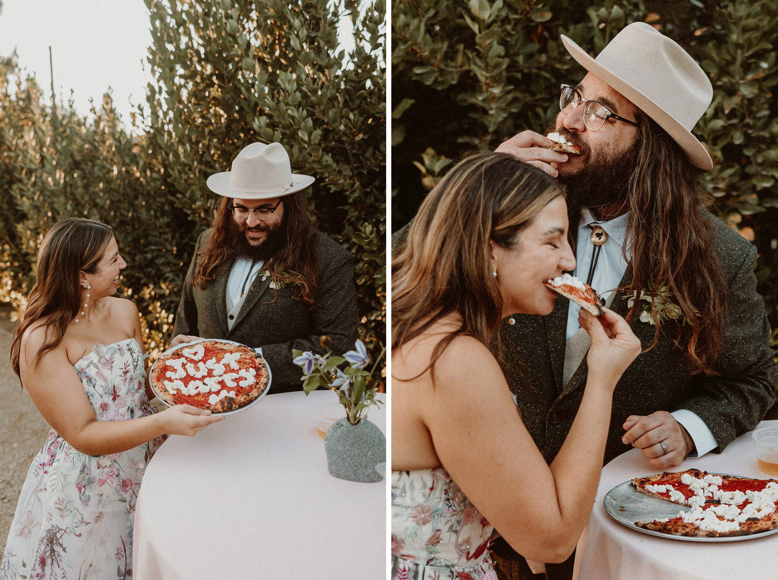pinyon ojai wedding food