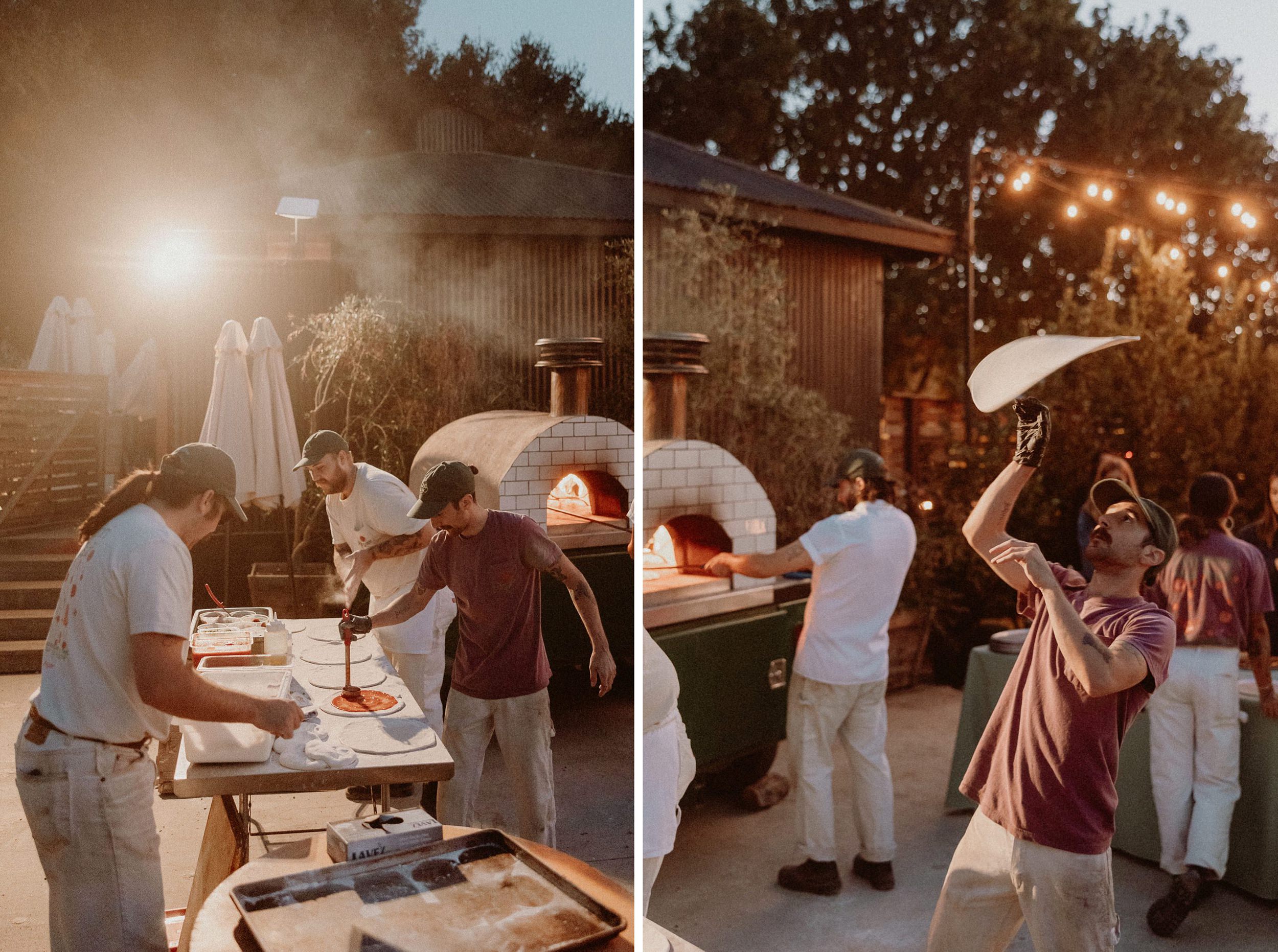 pinyon ojai catering wedding in los alamos
