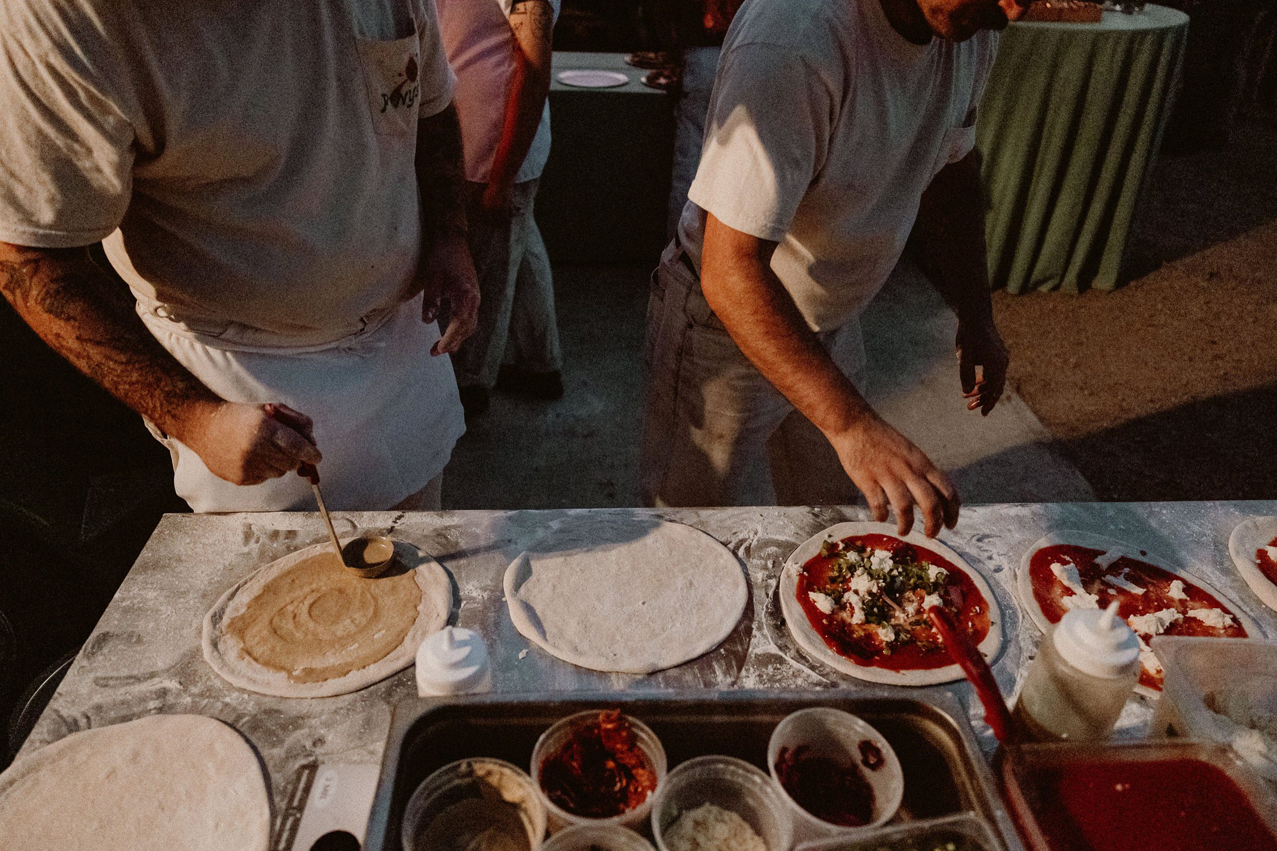 pinyon ojai catering wedding in los alamos