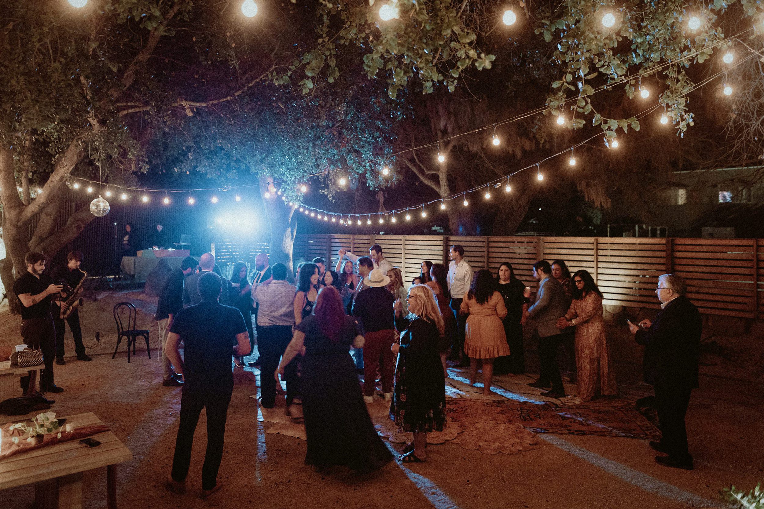 dance party at bodega los alamos