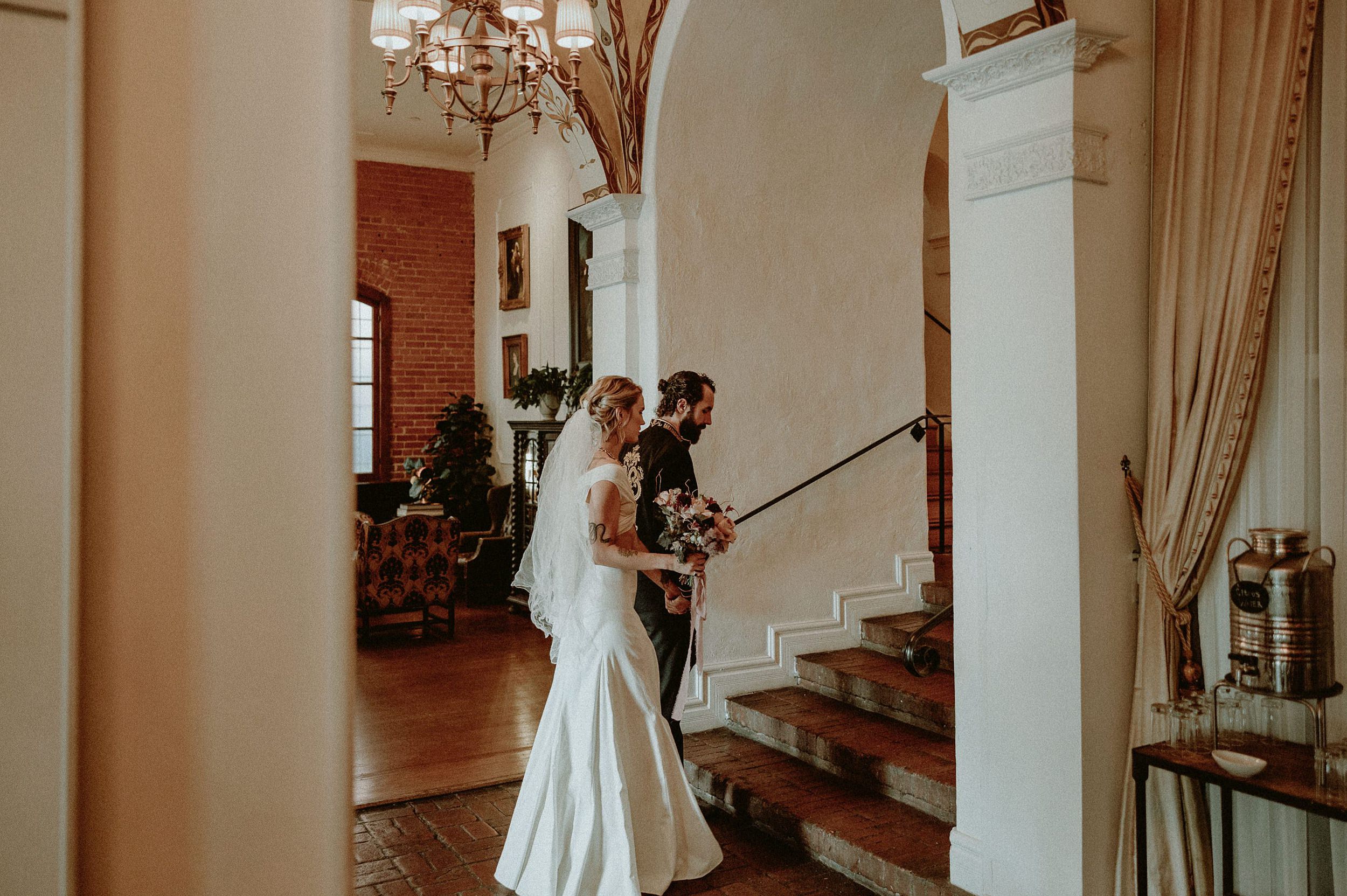 Carondelet House Wedding Interior