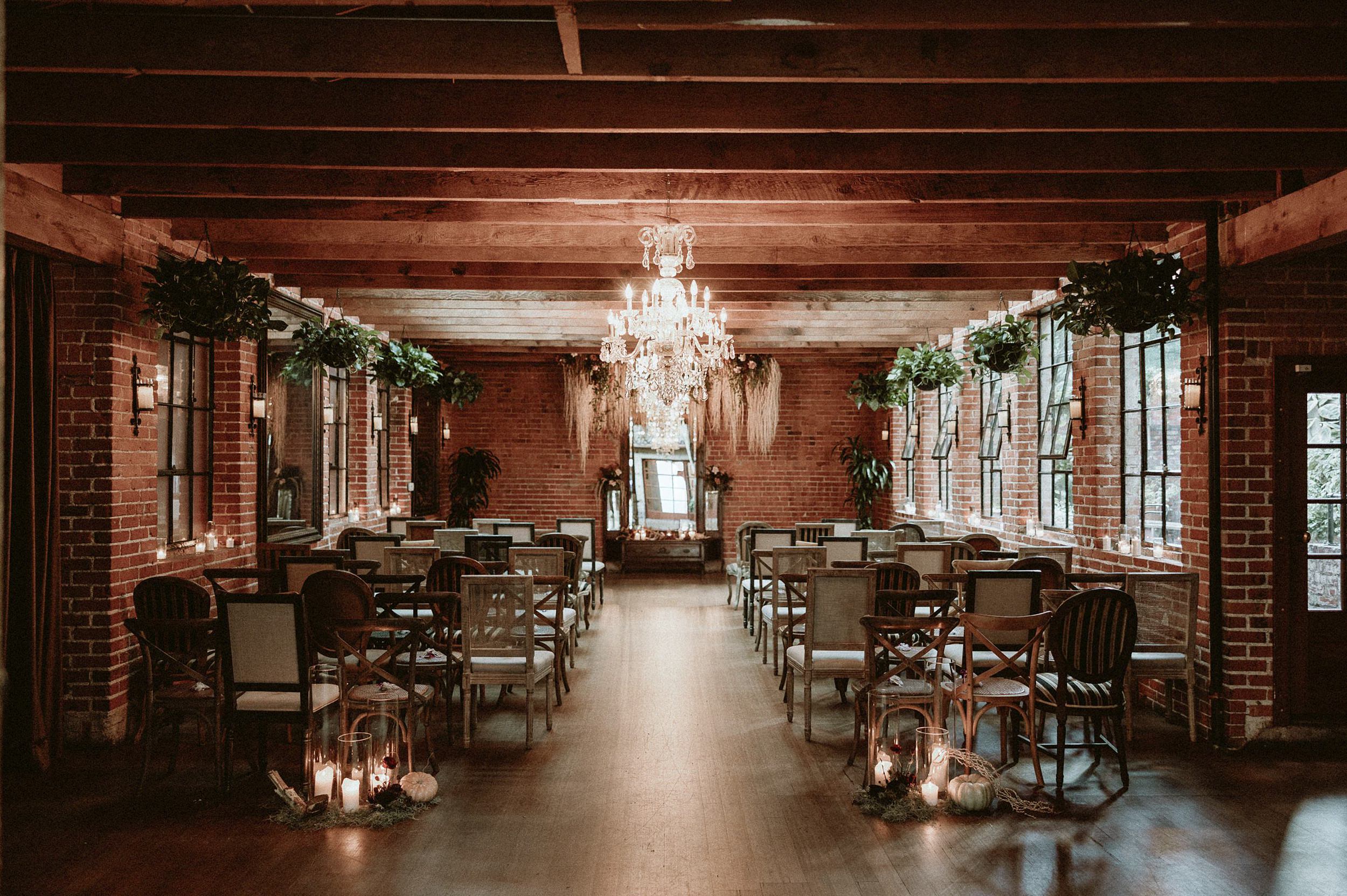 Wedding Ceremony at the Carondelet House