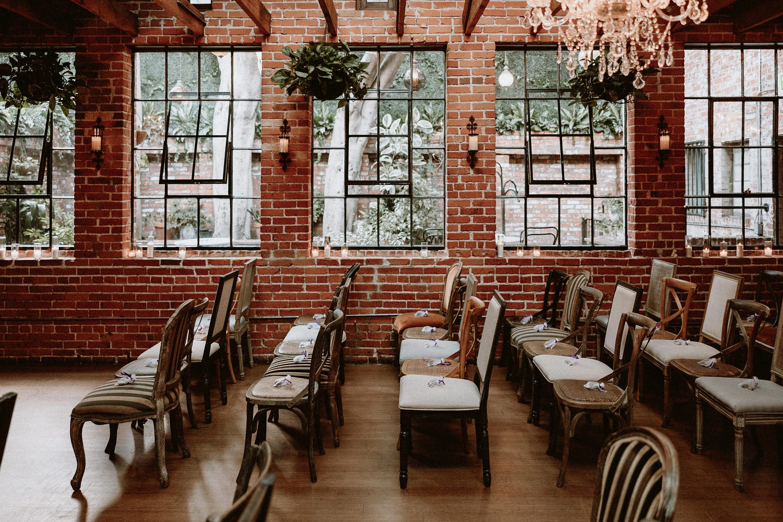Wedding Ceremony at the Carondelet House