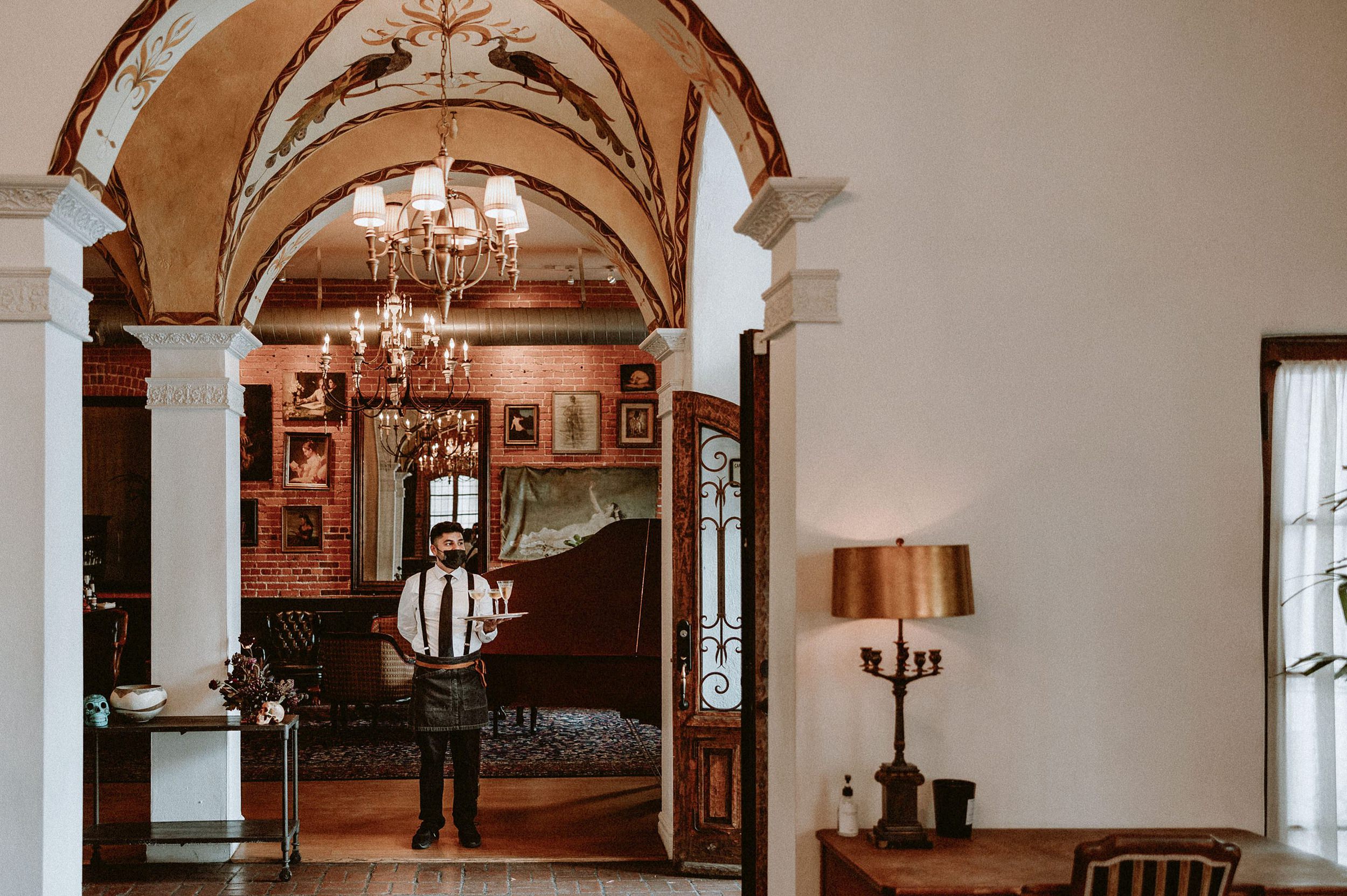 Wedding at the Carondelet House