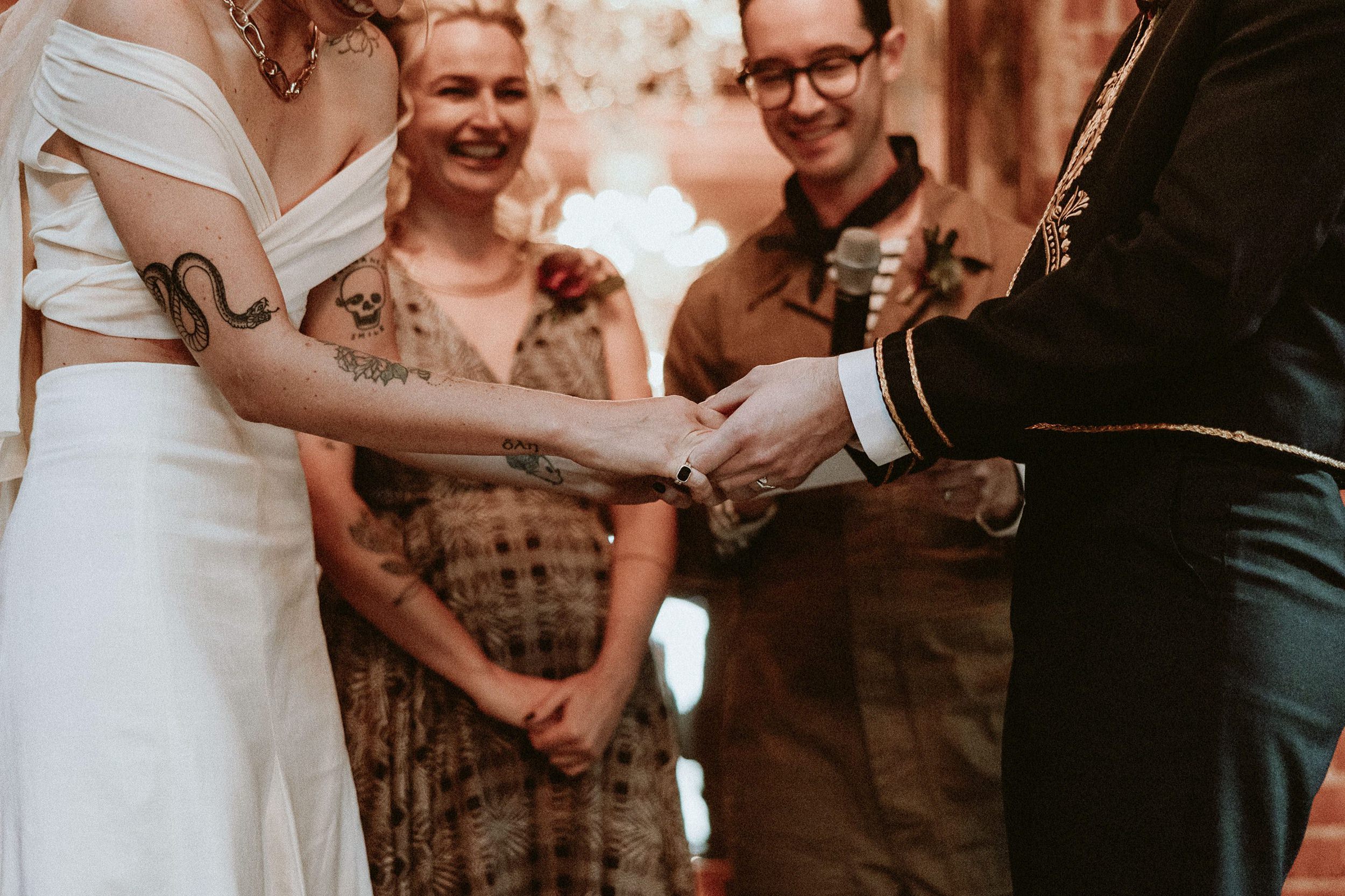 Wedding Ceremony at the Carondelet House