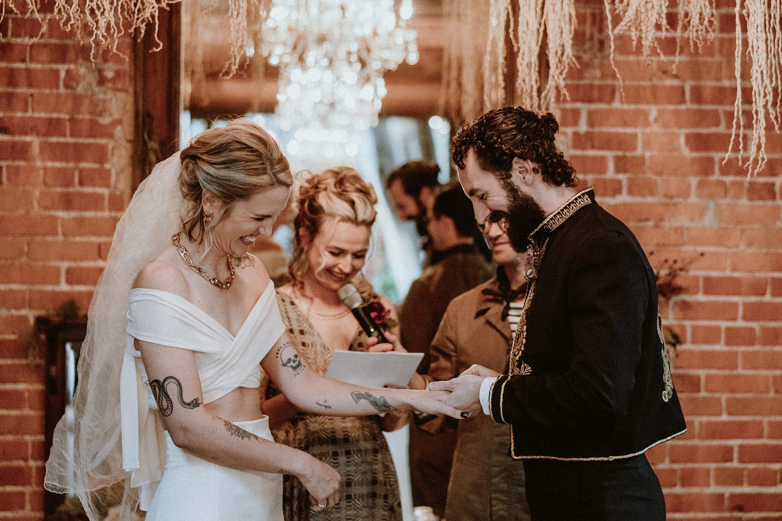 Wedding Ceremony at the Carondelet House