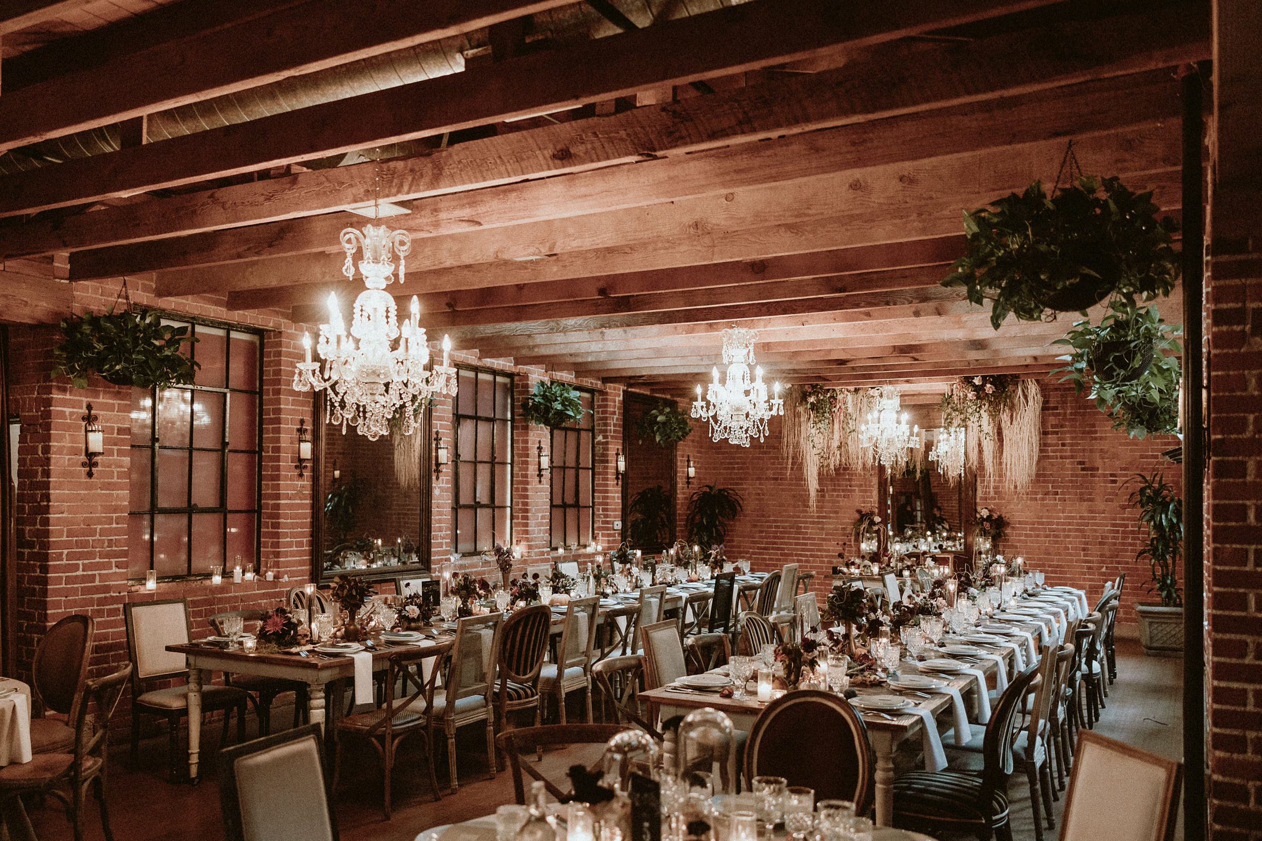 Reception at the Carondelet House in Los Angeles